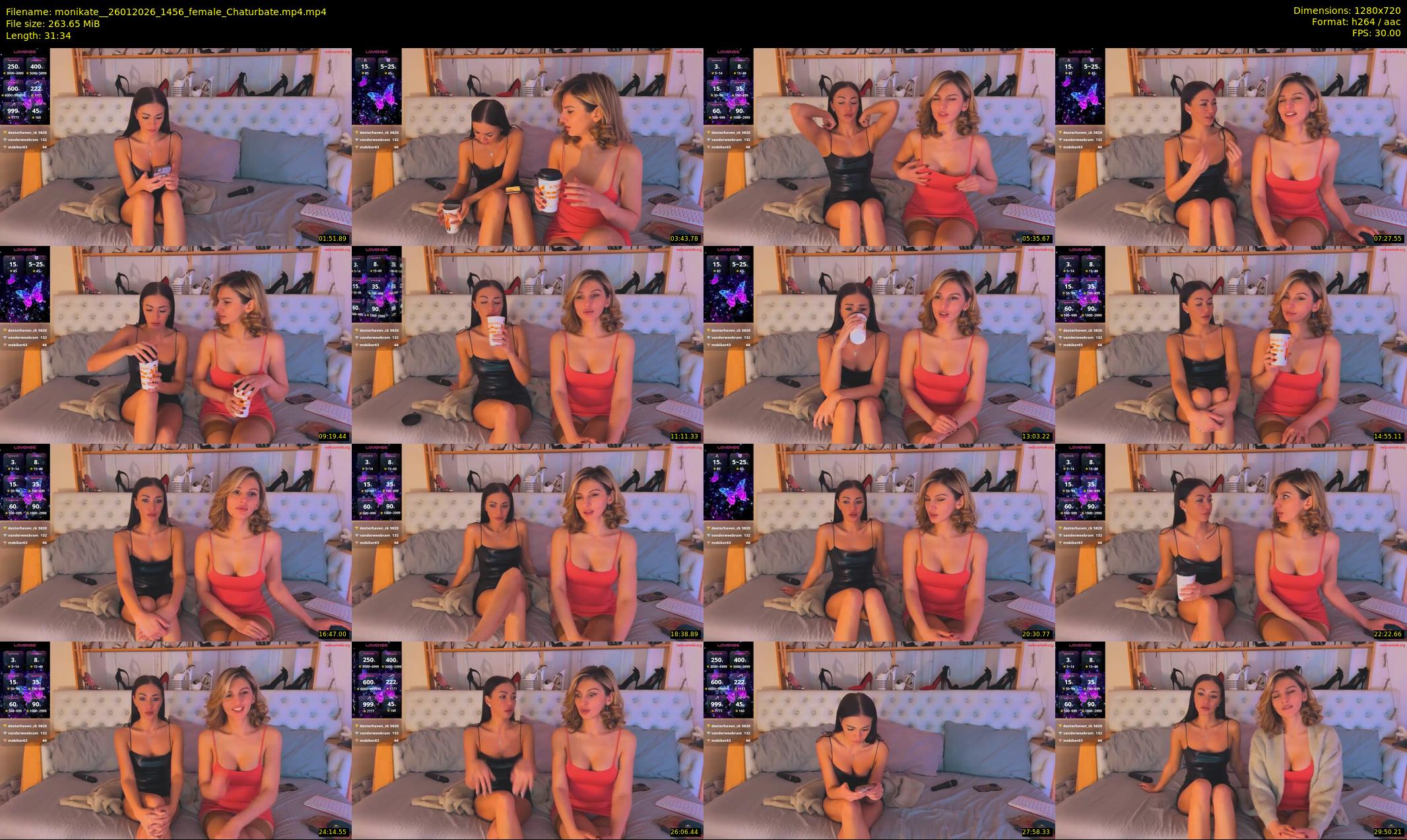 monikate_ — 32 minute Chaturbate couple cam show recording, 720p, Jan 26, 2026