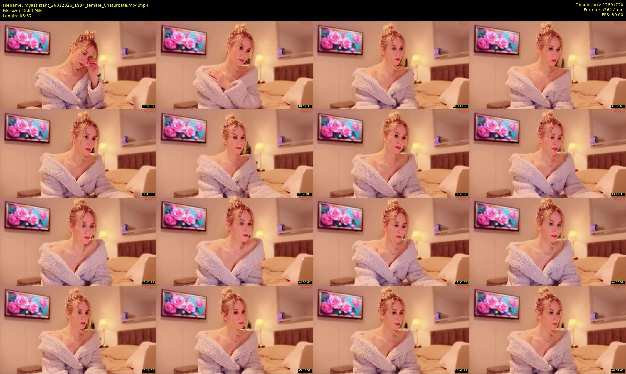 myassistant — 7 minute Chaturbate female cam show recording, 720p, Jan 26, 2026