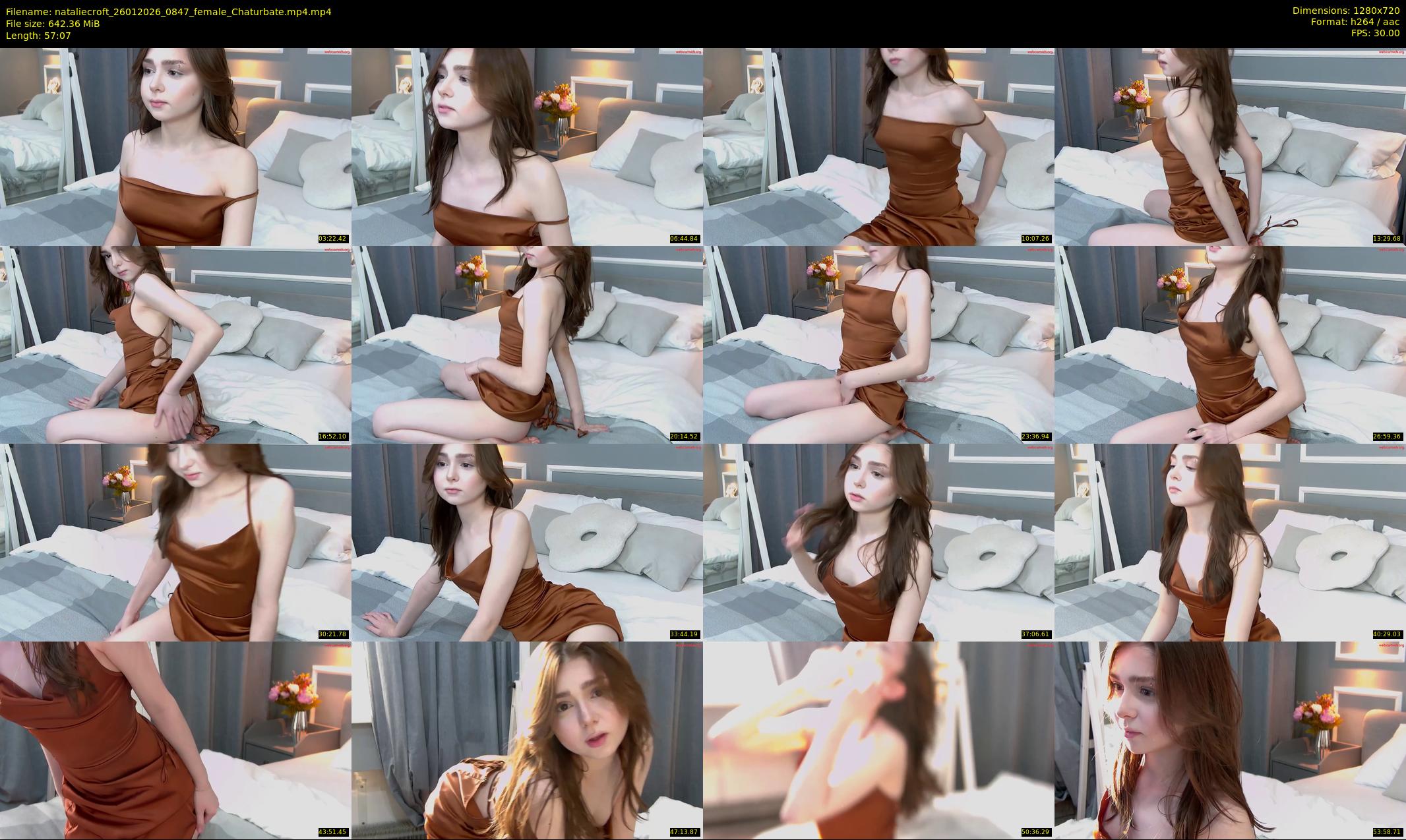 nataliecroft — 58 minute Chaturbate female cam show recording, 720p, Jan 26, 2026