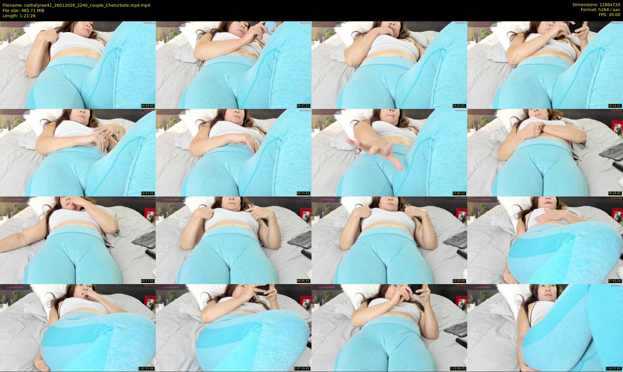 nathalyrae41 — 82 minute Chaturbate female cam show recording, 720p, Jan 26, 2026