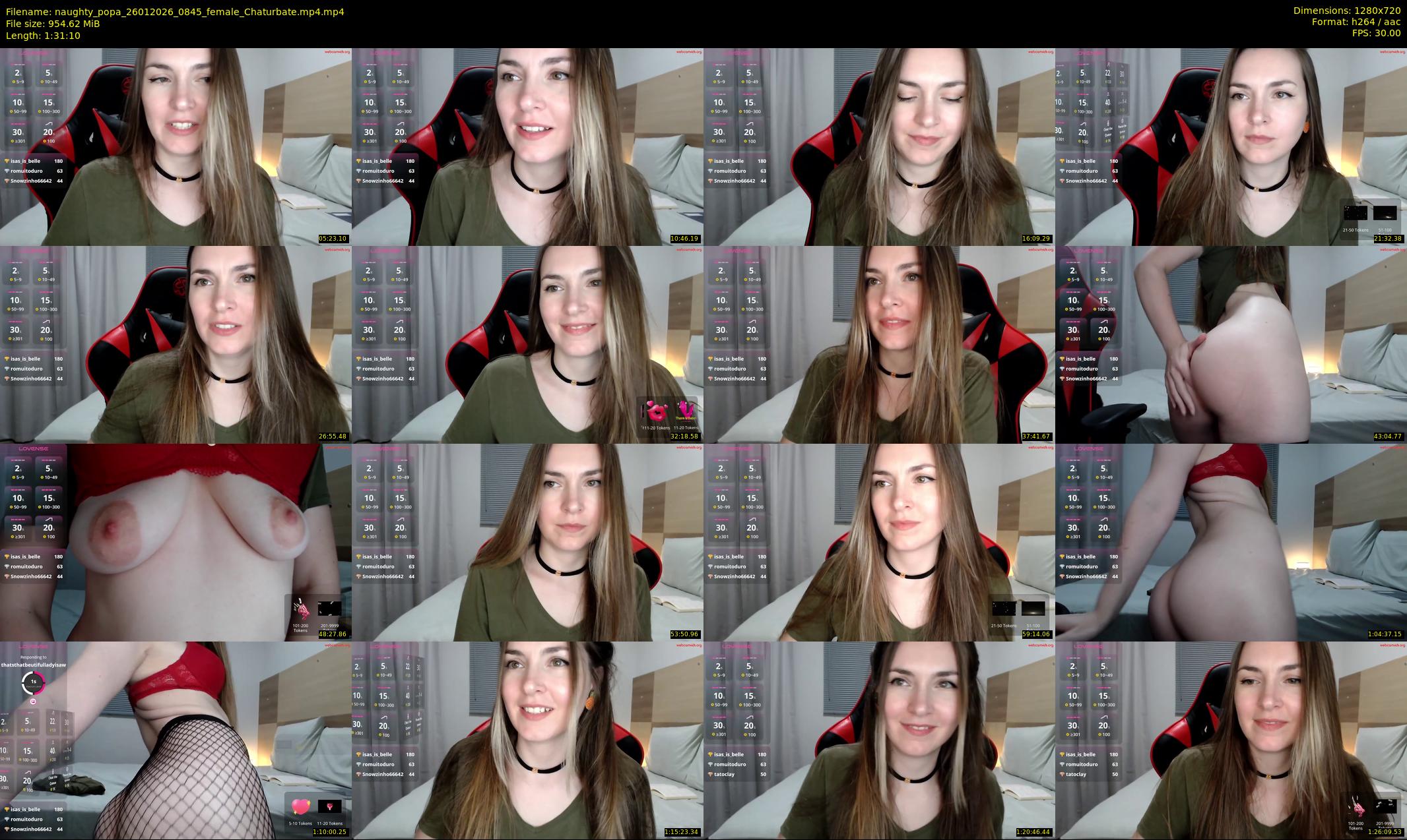 naughty_popa — 92 minute Chaturbate female cam show recording, 720p, Jan 26, 2026