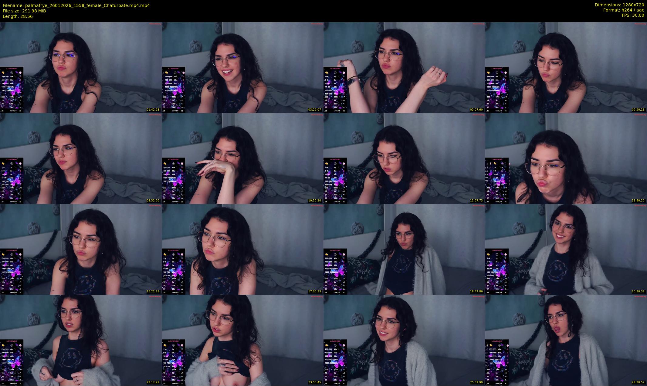 palmafrye — 29 minute Chaturbate female cam show recording, 720p, Jan 26, 2026