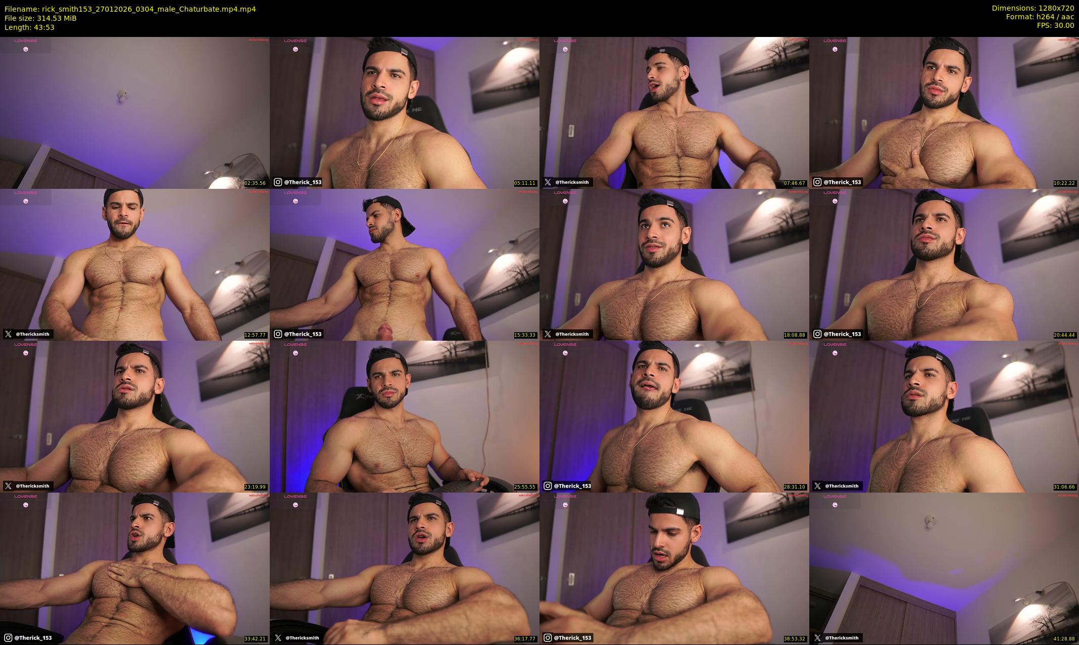 rick_smith153 — 44 minute Chaturbate male cam show recording, 720p, Jan 27, 2026
