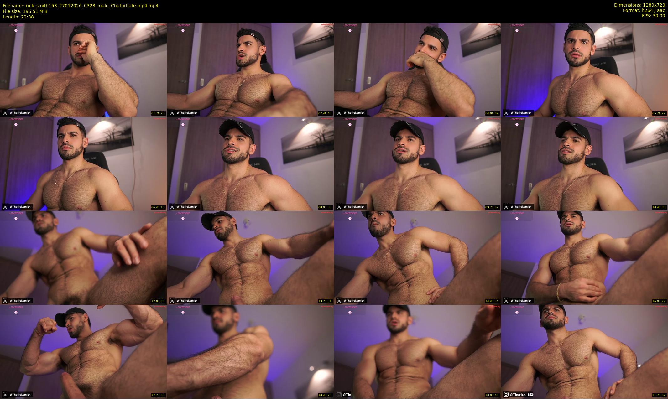 rick_smith153 — 23 minute Chaturbate male cam show recording, 720p, Jan 27, 2026