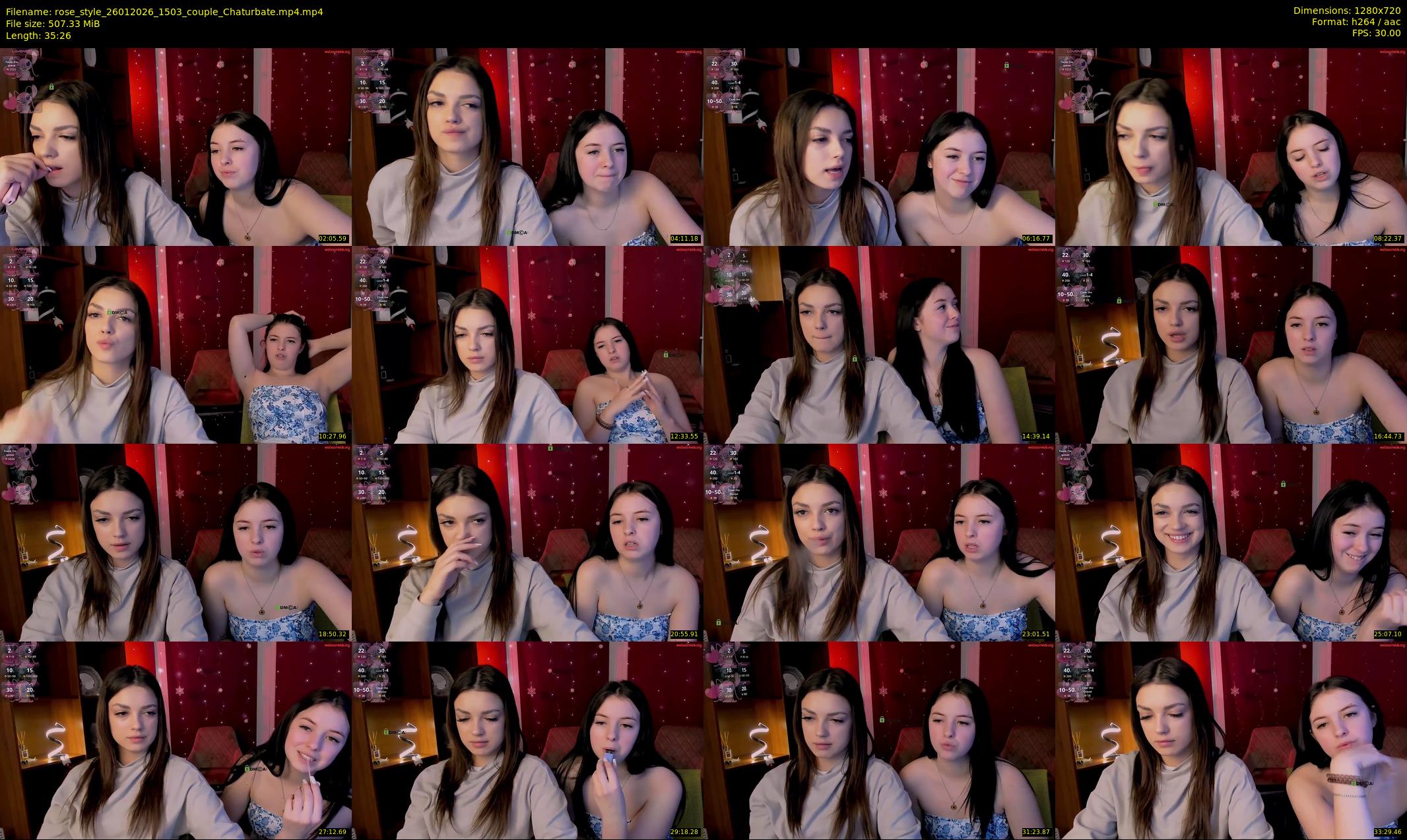 rose_style — 36 minute Chaturbate couple cam show recording, 720p, Jan 26, 2026