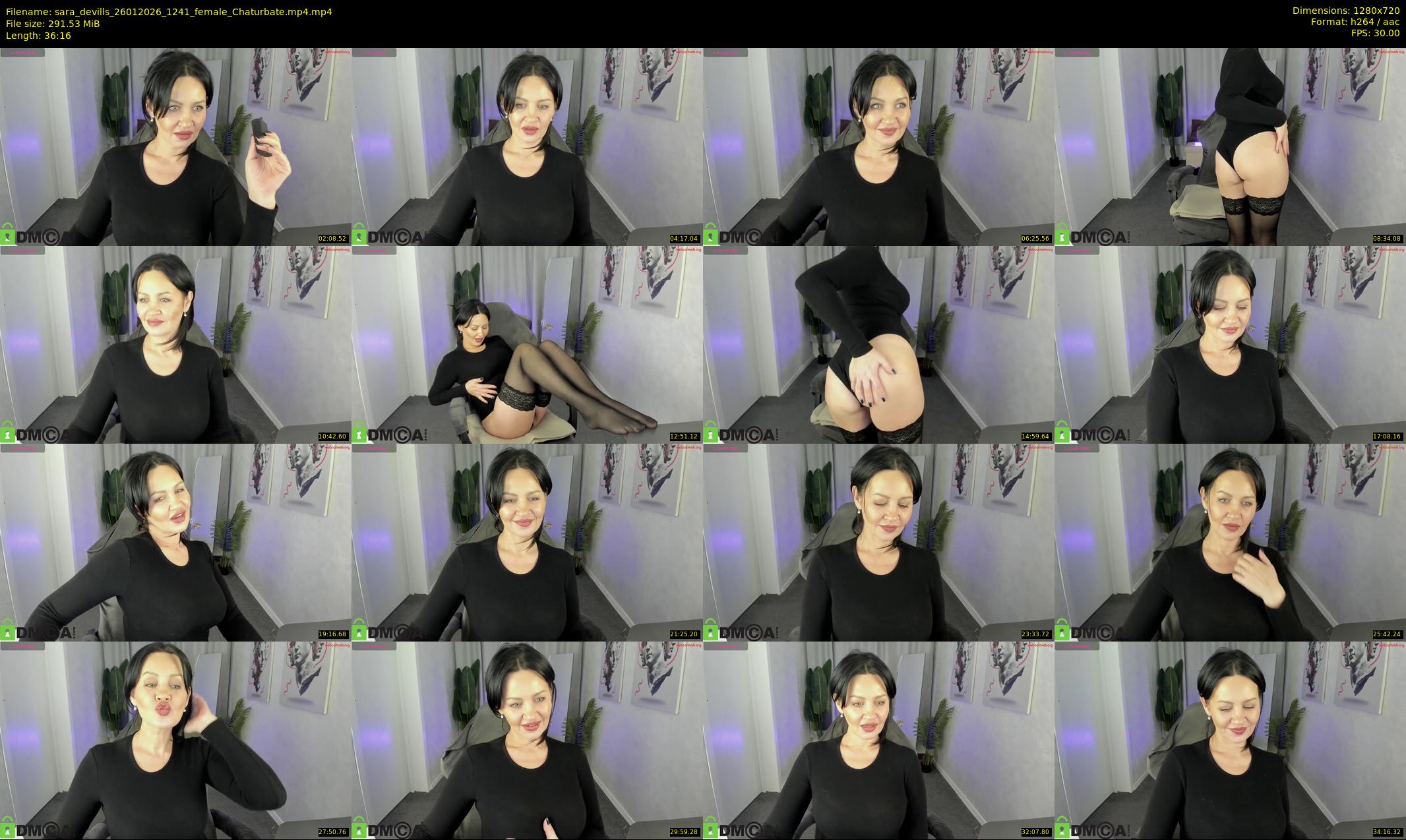 sara_devills — 37 minute Chaturbate female cam show recording, 720p, Jan 26, 2026