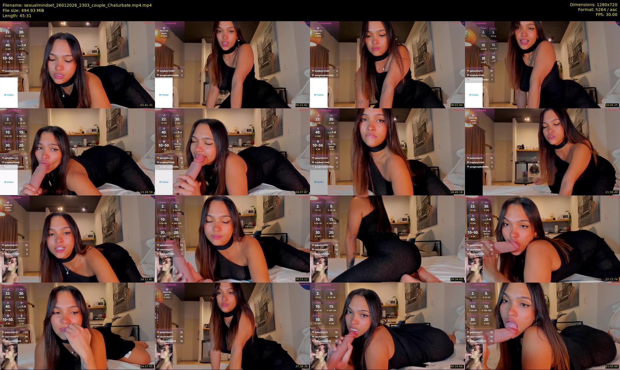 sexualmindset — 46 minute Chaturbate female cam show recording, 720p, Jan 26, 2026