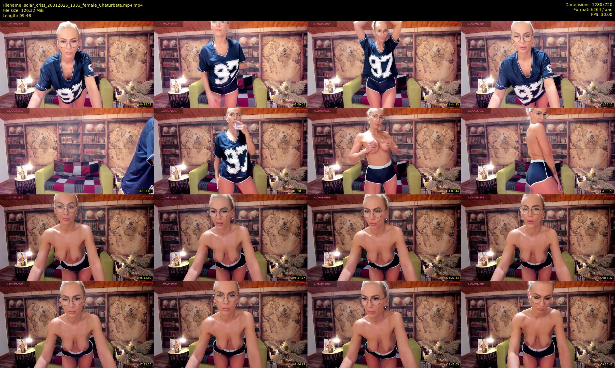solar_criss — 10 minute Chaturbate female cam show recording, 720p, Jan 26, 2026