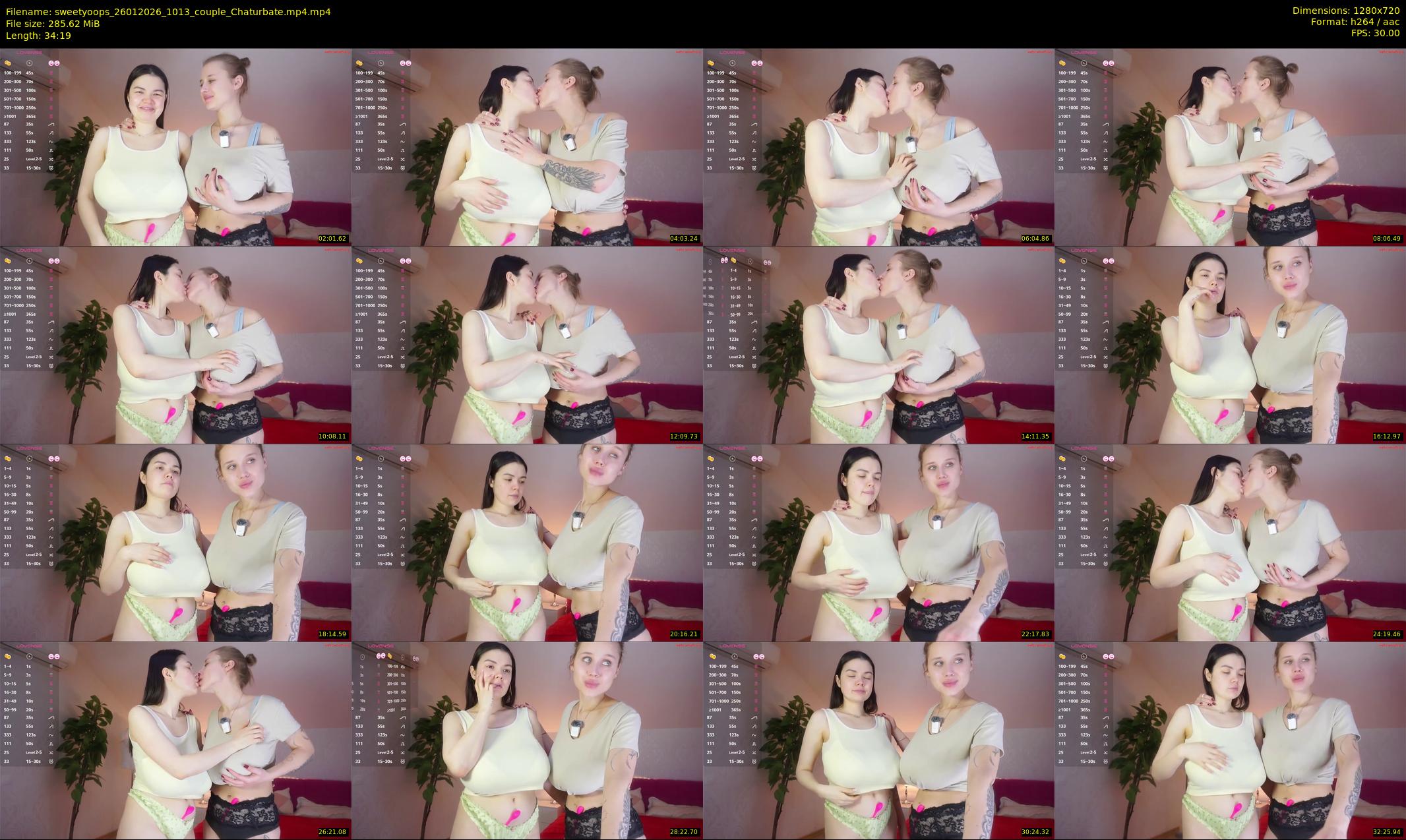 sweetyoops — 35 minute Chaturbate female cam show recording, 720p, Jan 26, 2026