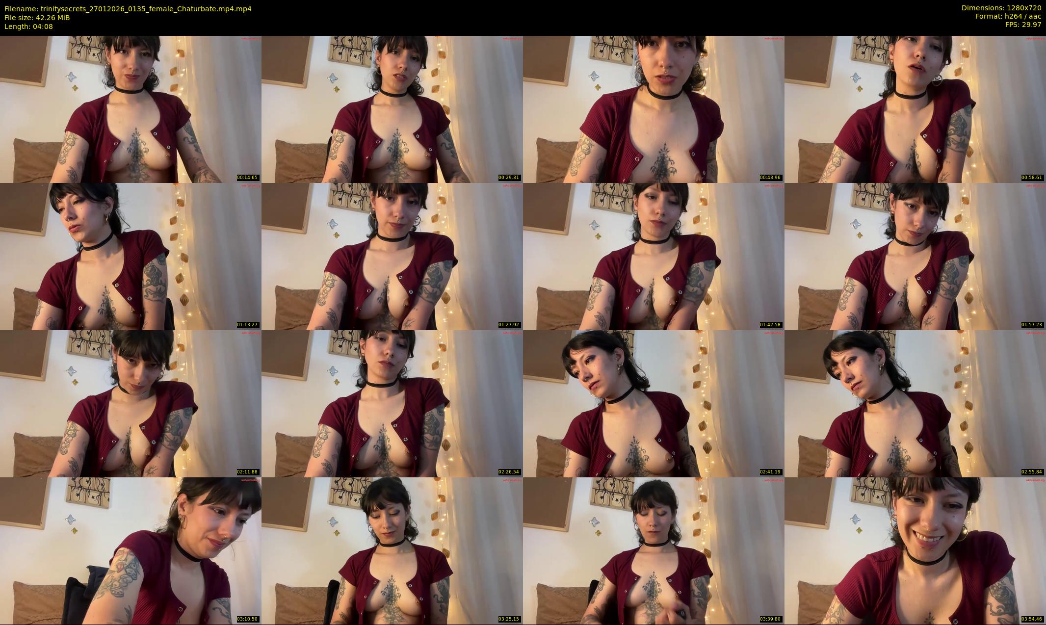 trinitysecrets — 5 minute Chaturbate female cam show recording, 720p, Jan 27, 2026