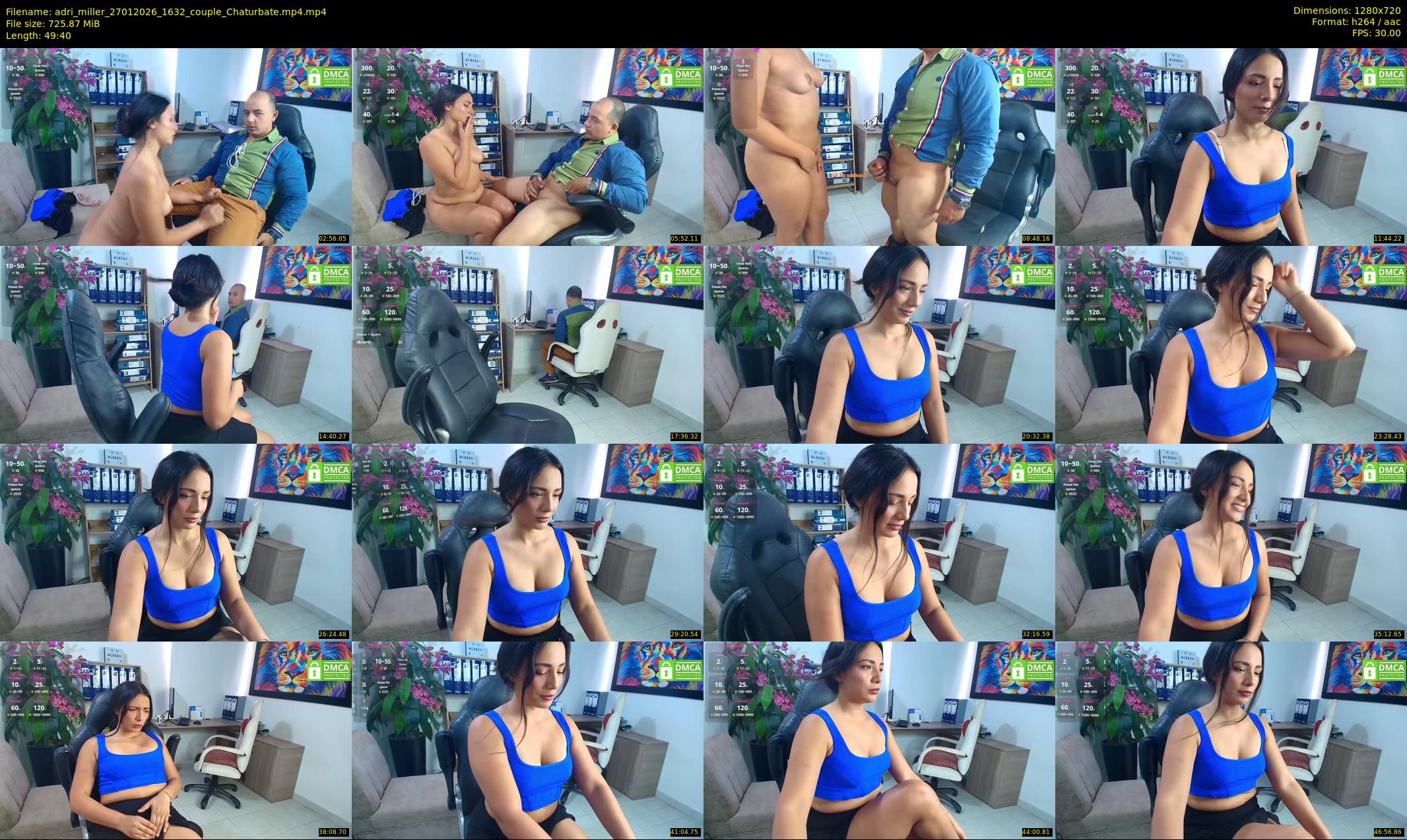 adri_miller — 50 minute Chaturbate couple cam show recording, 720p, Jan 27, 2026