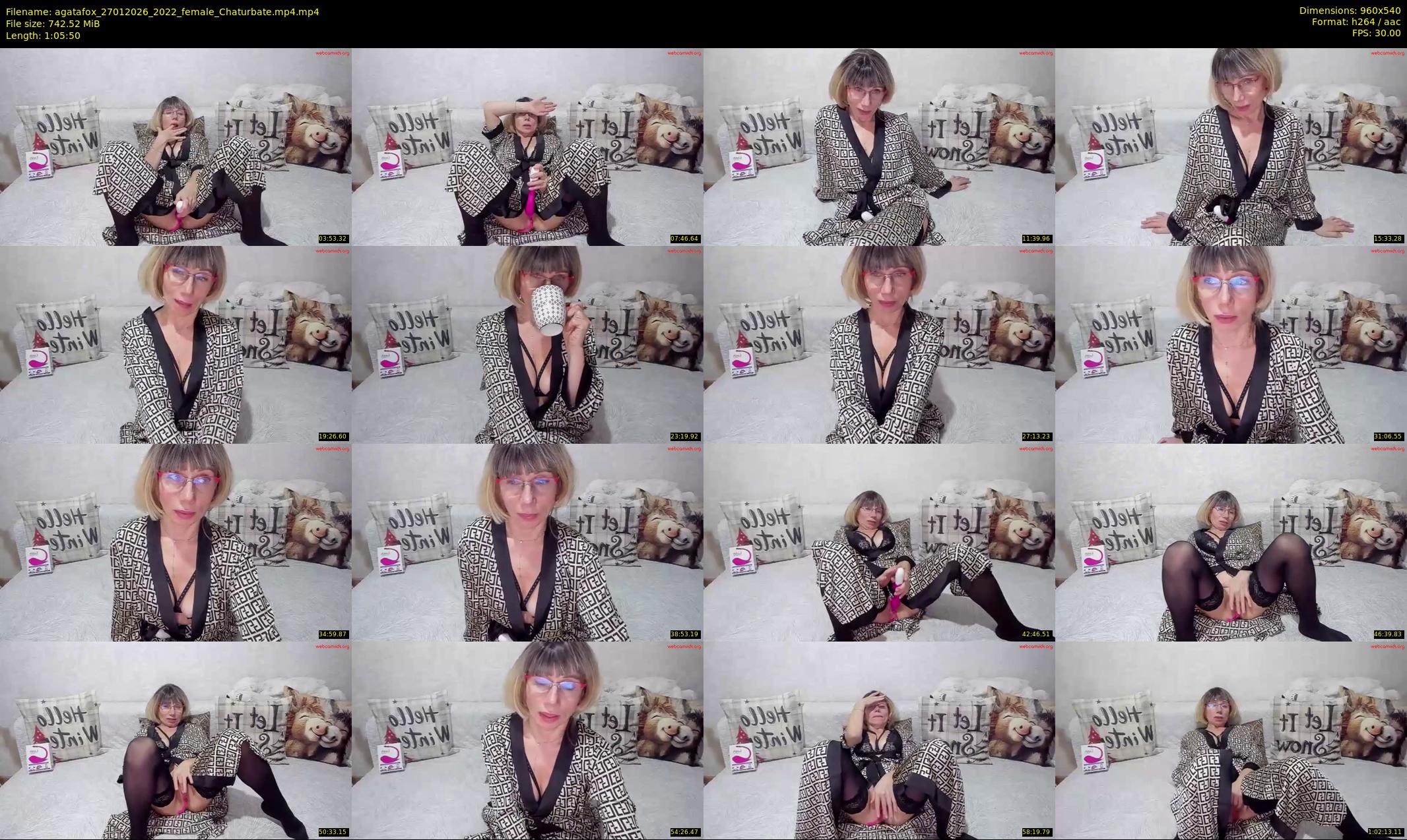agatafox — 66 minute Chaturbate female cam show recording, 480p, Jan 27, 2026