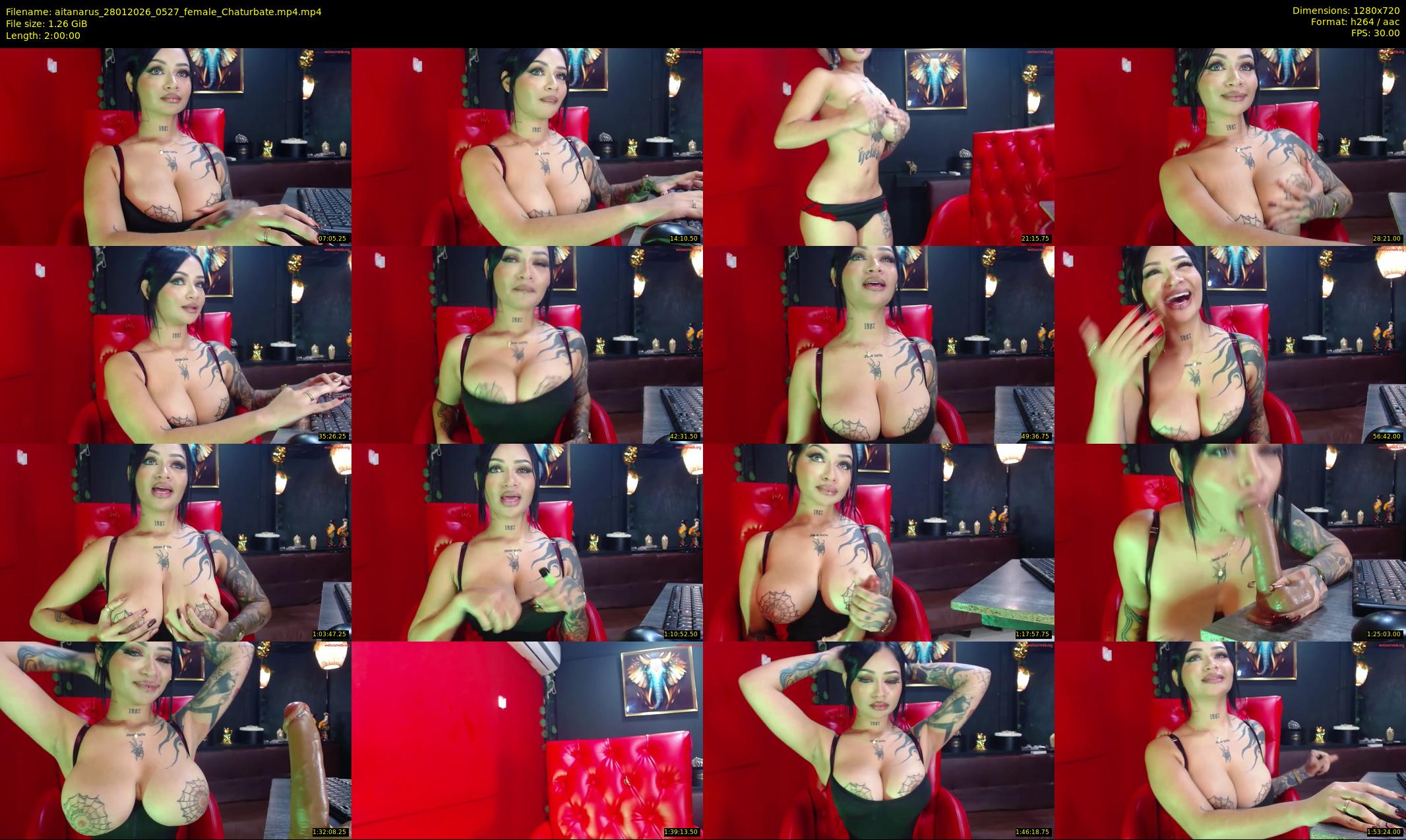 aitanarus — 120 minute Chaturbate female cam show recording, 720p, Jan 28, 2026