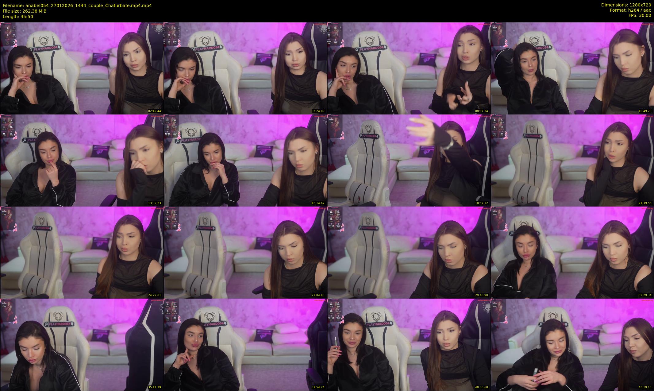 anabel054 — 46 minute Chaturbate female cam show recording, 720p, Jan 27, 2026