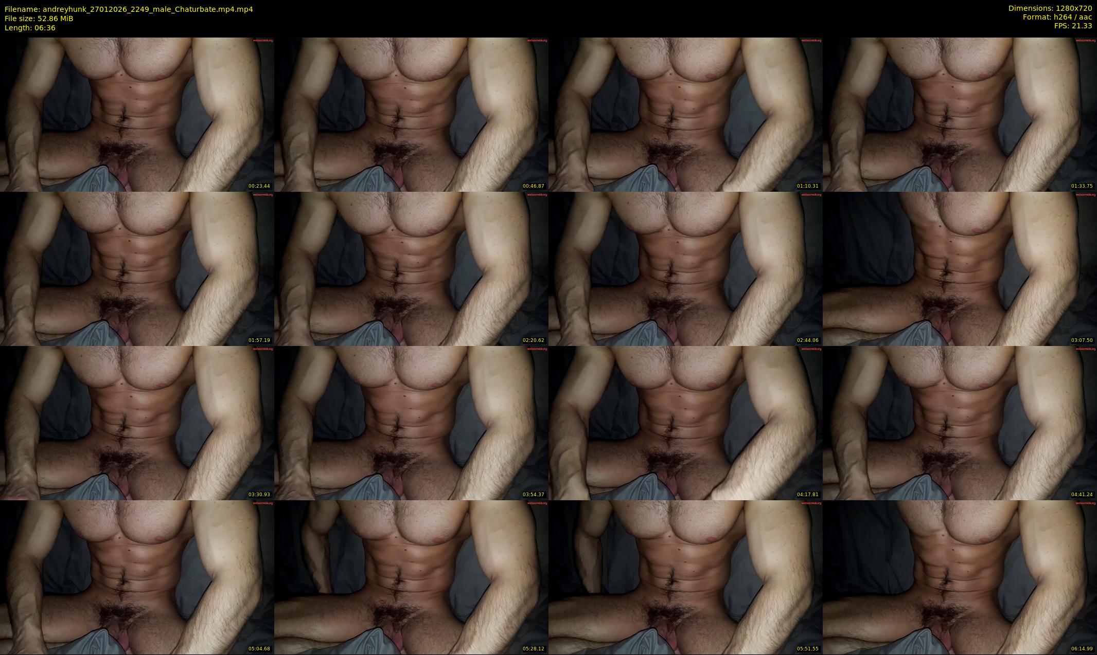 andreyhunk — 7 minute Chaturbate male cam show recording, 720p, Jan 27, 2026