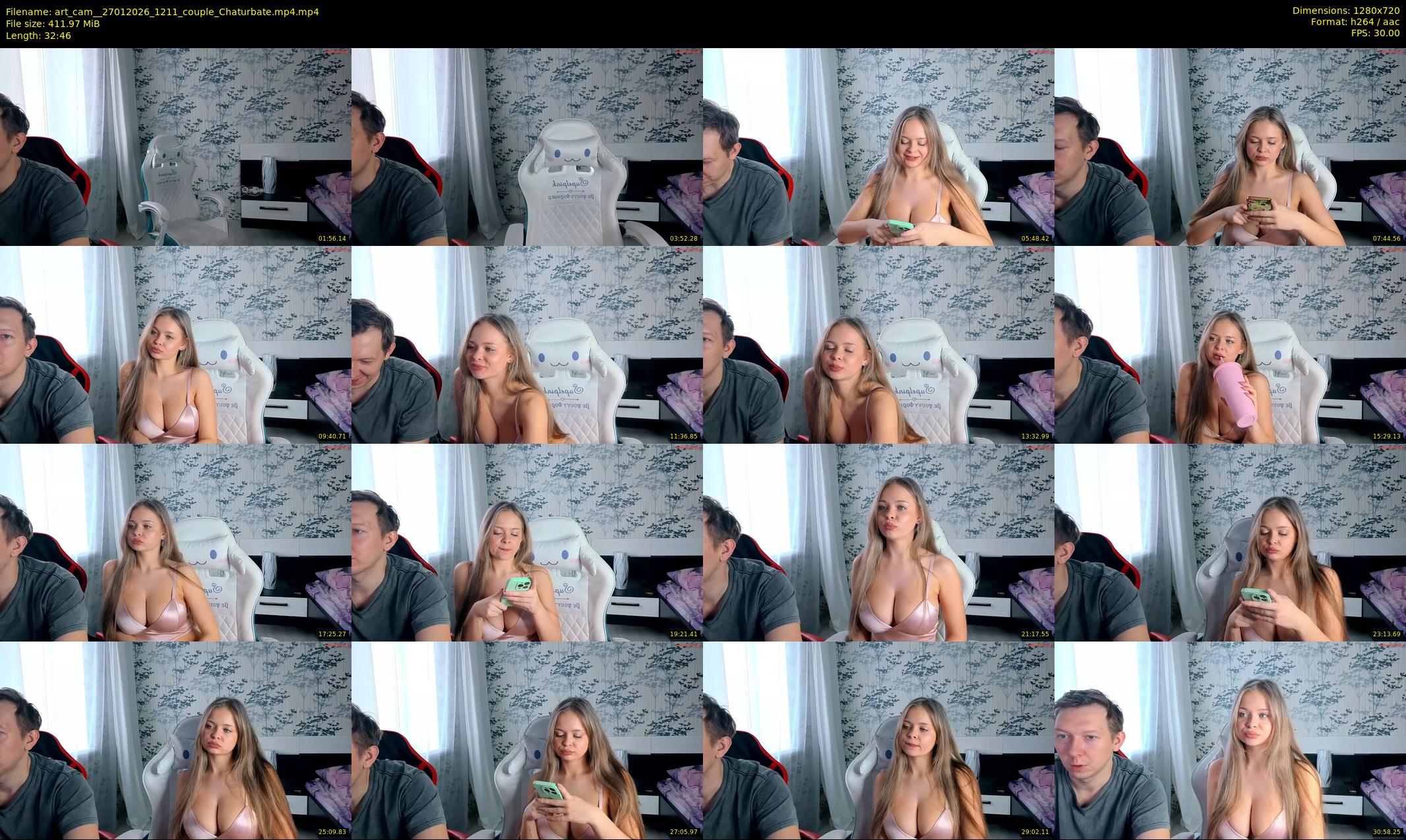art_cam_ — 33 minute Chaturbate couple cam show recording, 720p, Jan 27, 2026