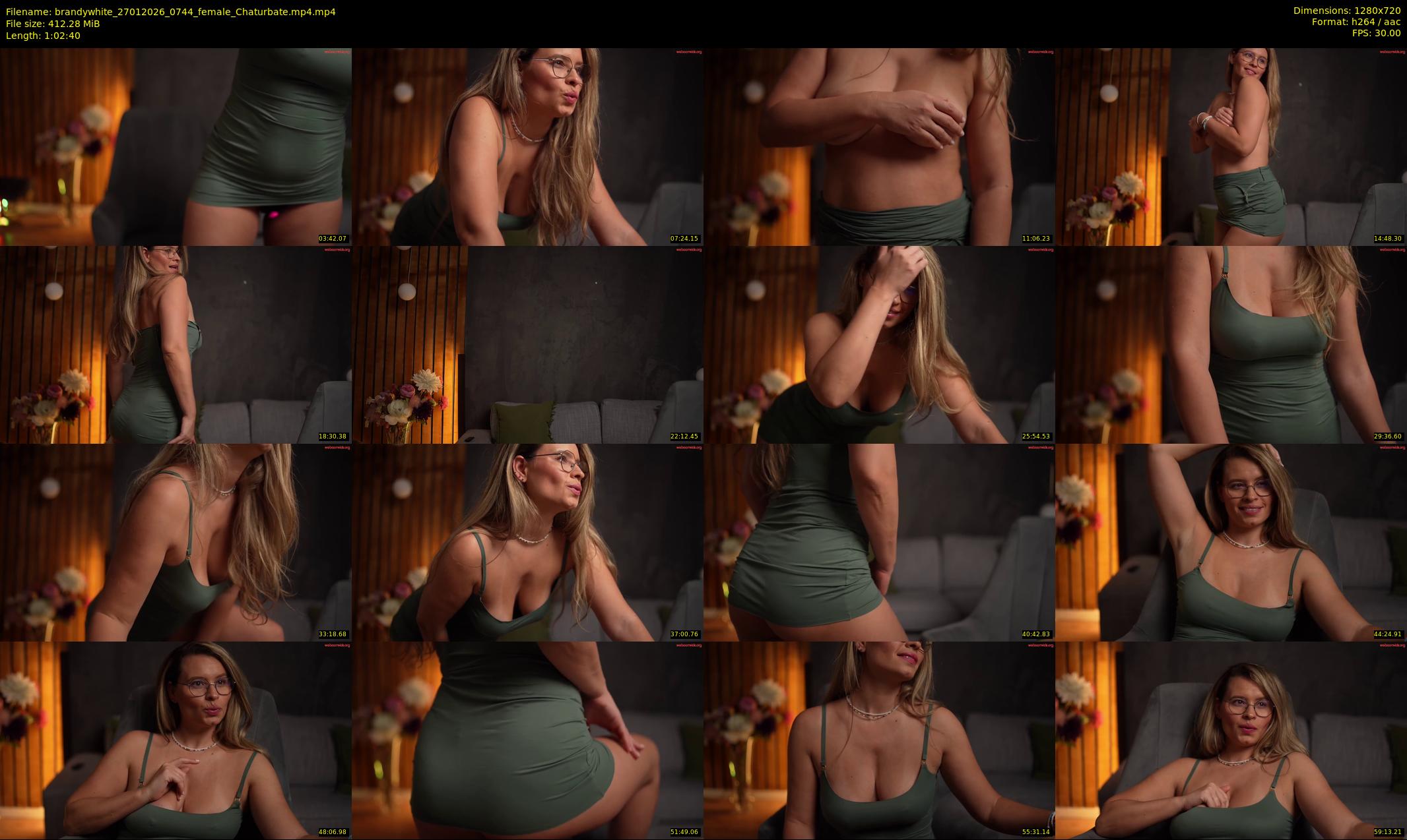 brandywhite — 63 minute Chaturbate female cam show recording, 720p, Jan 27, 2026