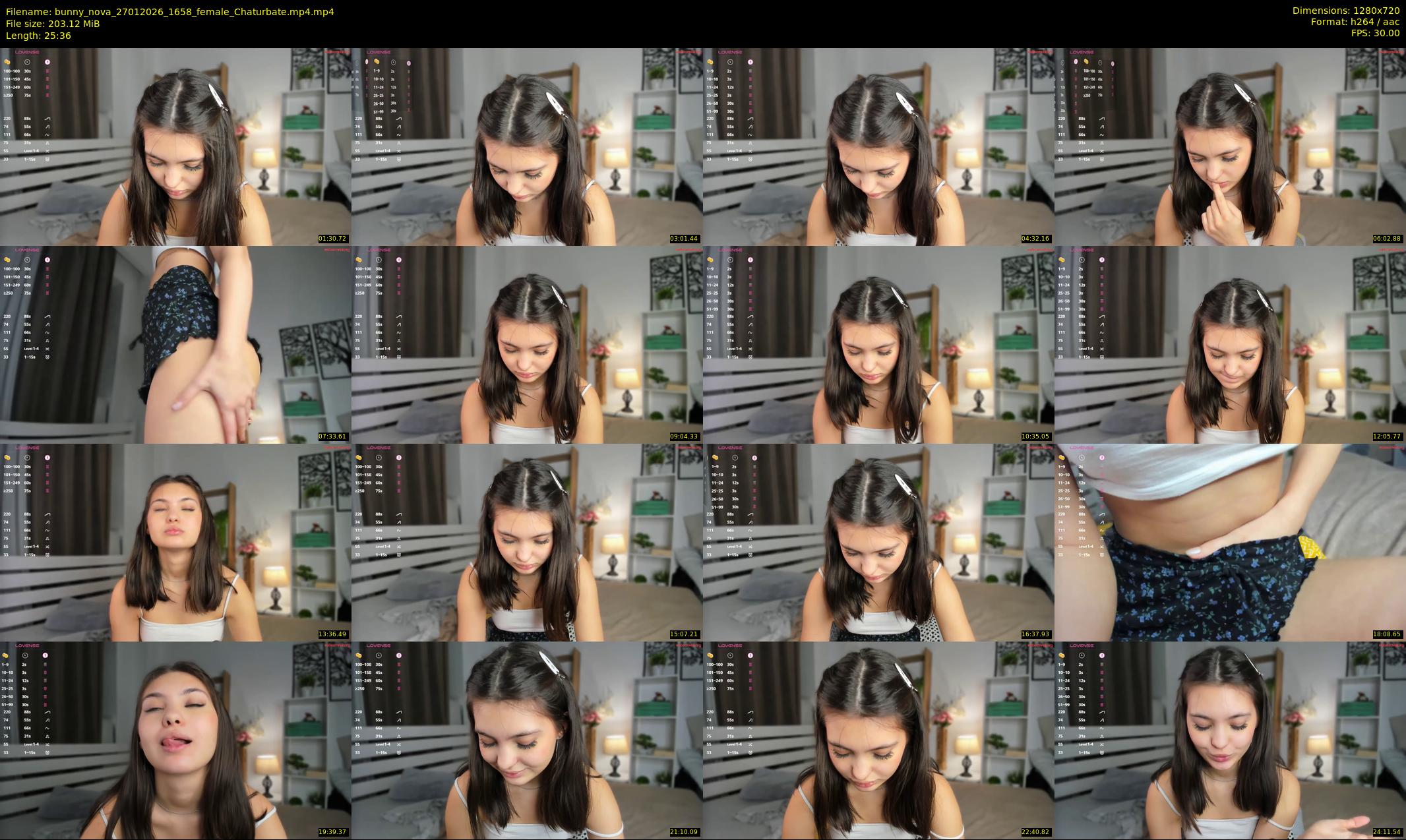 bunny_nova — 26 minute Chaturbate female cam show recording, 720p, Jan 27, 2026