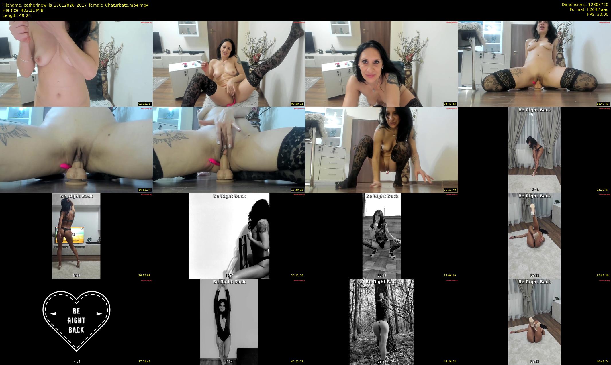catherinewills — 50 minute Chaturbate female cam show recording, 720p, Jan 27, 2026