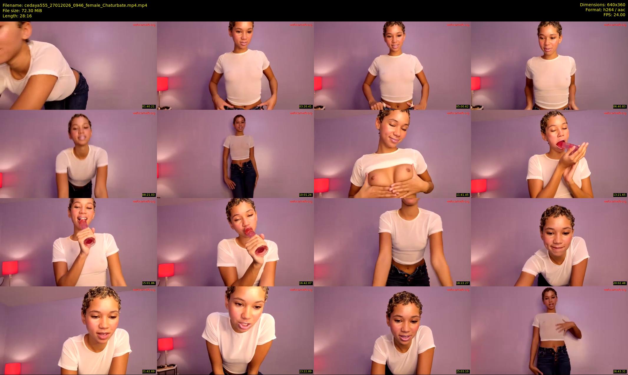 cedaya555 — 29 minute Chaturbate female cam show recording, 360p, Jan 27, 2026