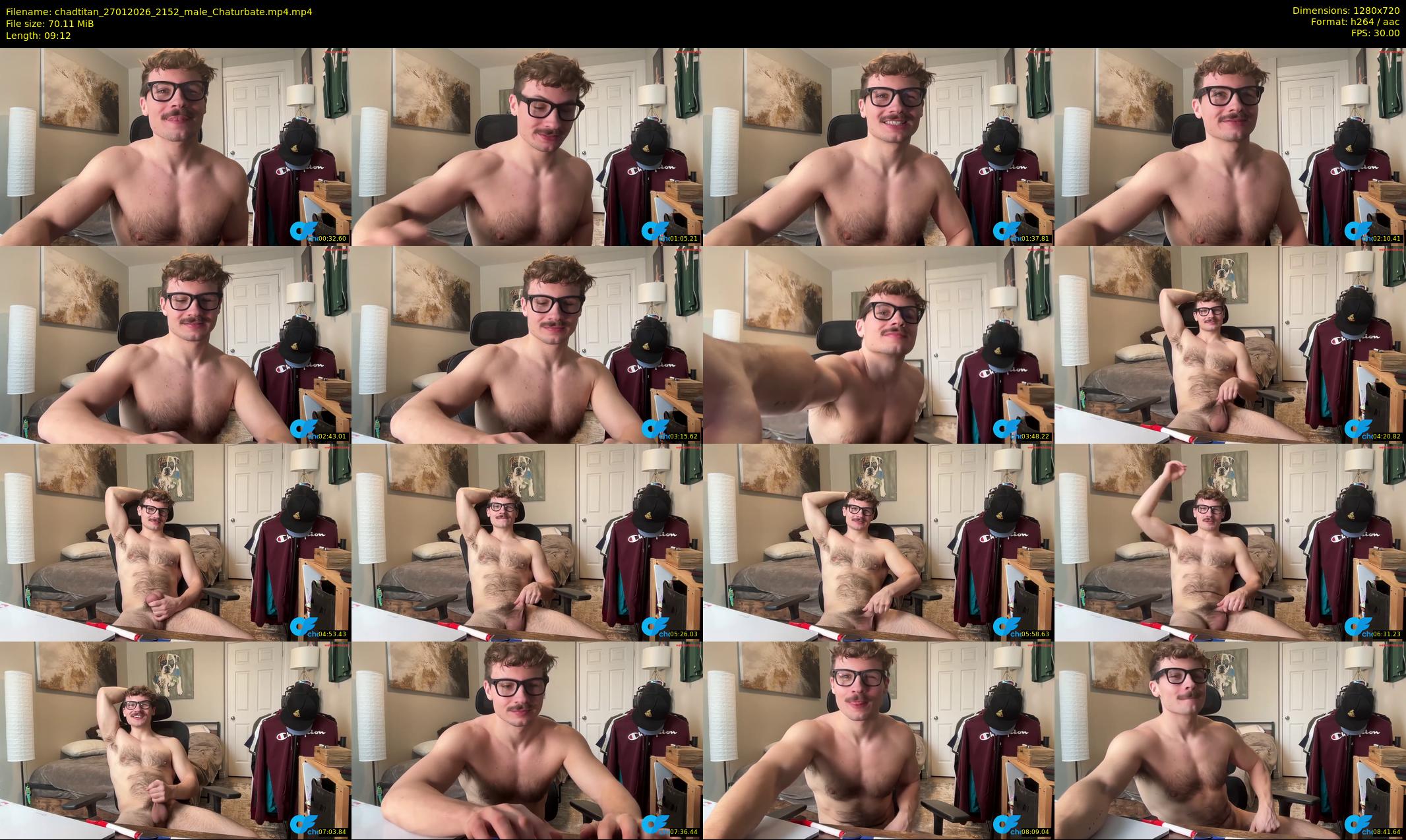 chadtitan — 10 minute Chaturbate male cam show recording, 720p, Jan 27, 2026