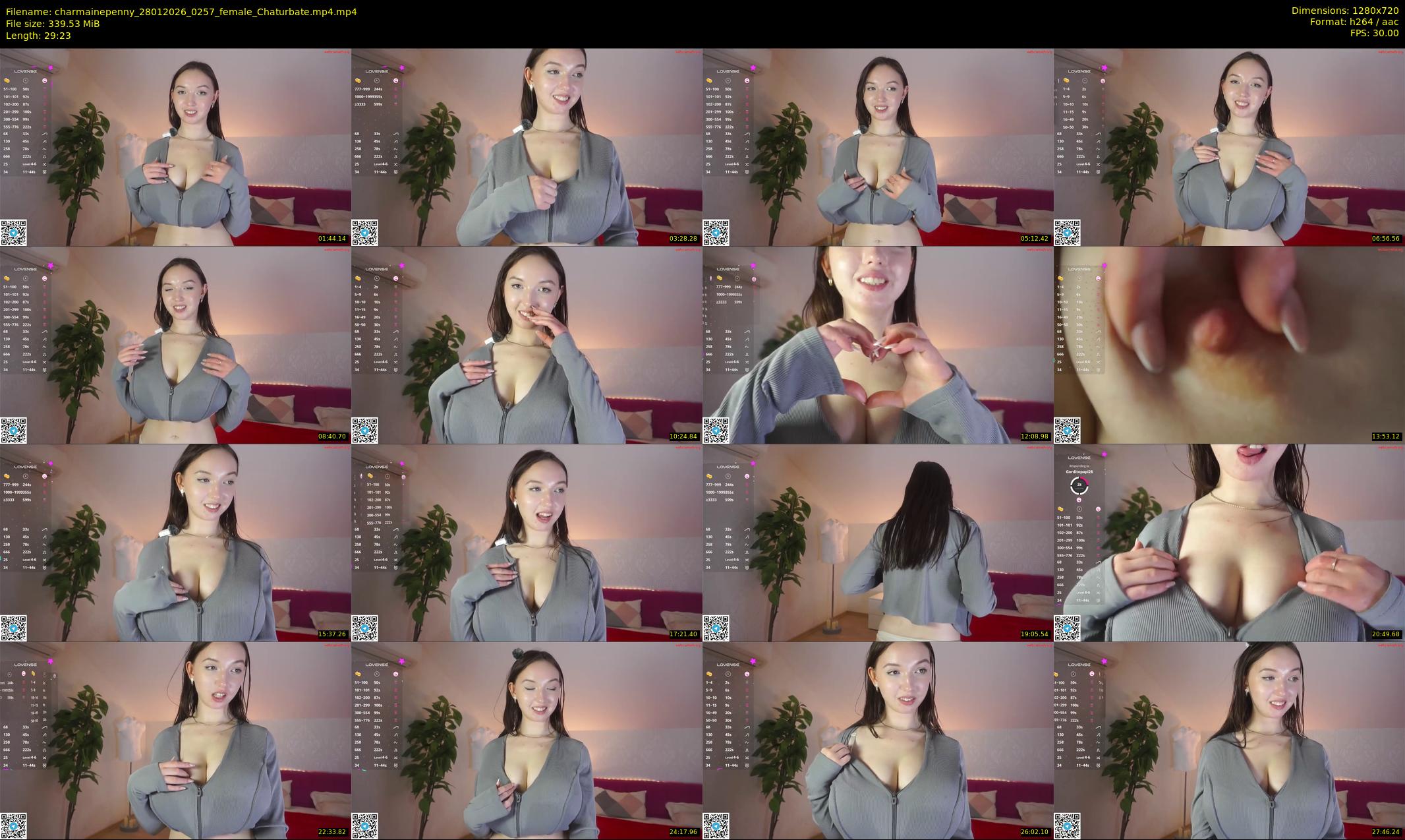 charmainepenny — 30 minute Chaturbate female cam show recording, 720p, Jan 28, 2026