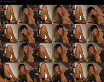 cique_black — 12 minute Chaturbate female cam show recording, 720p, Jan 27, 2026