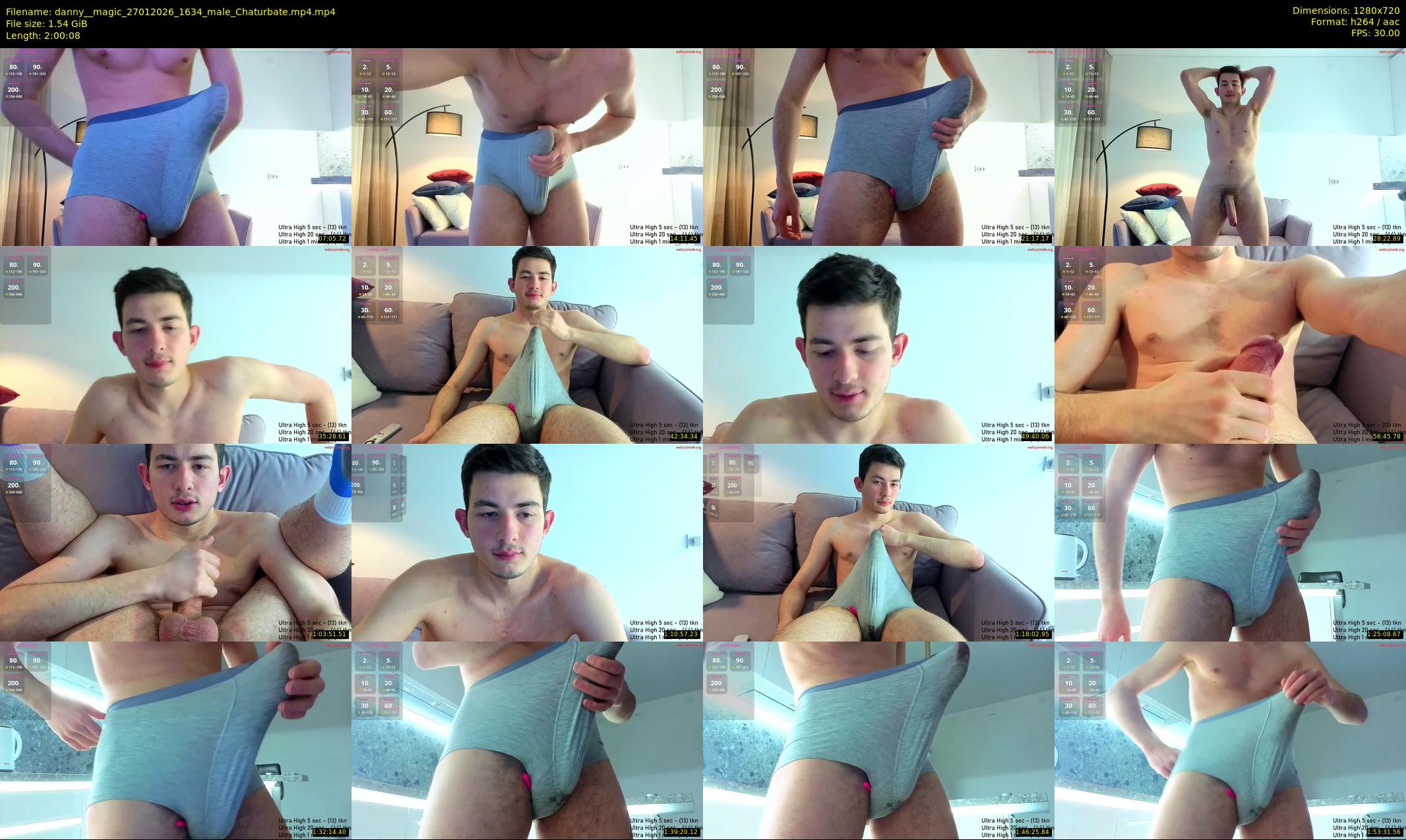 danny__magic — 121 minute Chaturbate male cam show recording, 720p, Jan 27, 2026