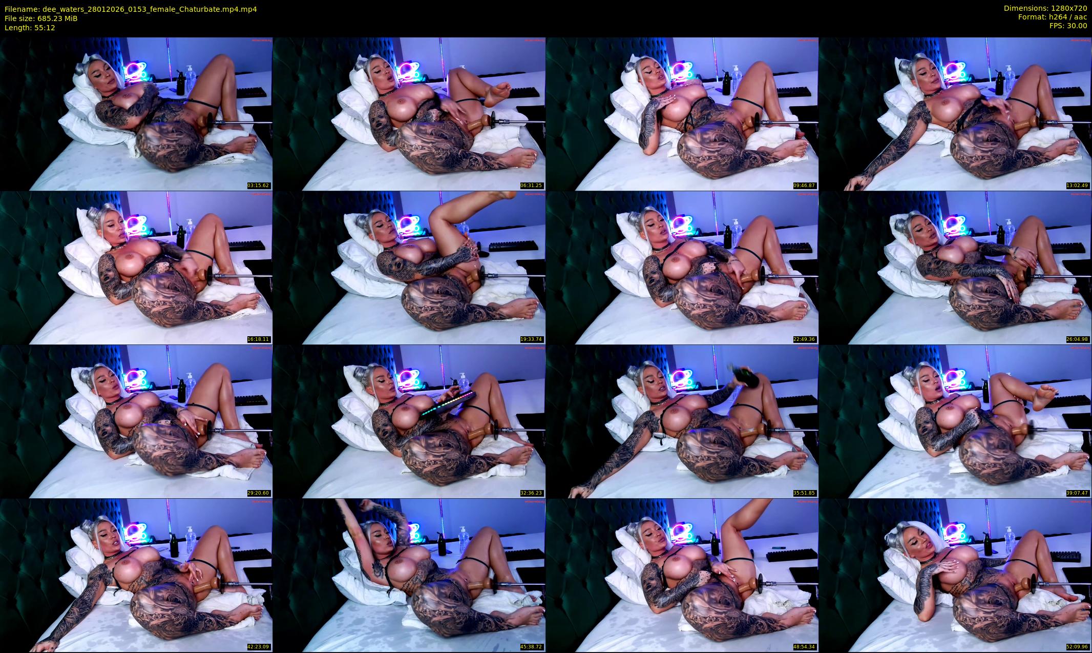 dee_waters — 56 minute Chaturbate female cam show recording, 720p, Jan 28, 2026