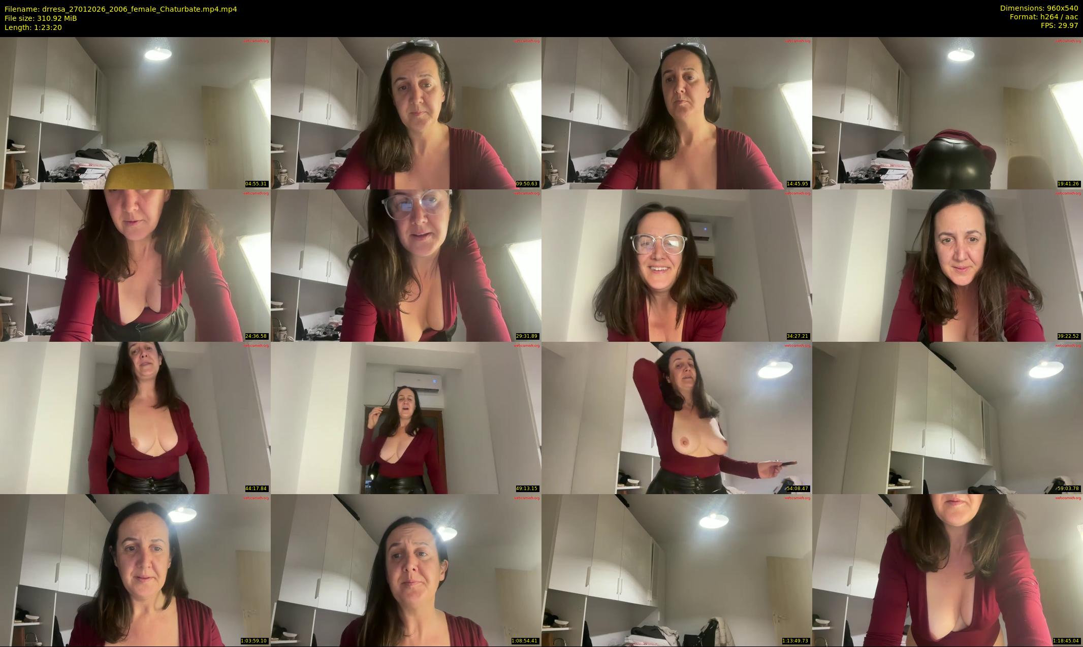 drresa — 84 minute Chaturbate female cam show recording, 480p, Jan 27, 2026