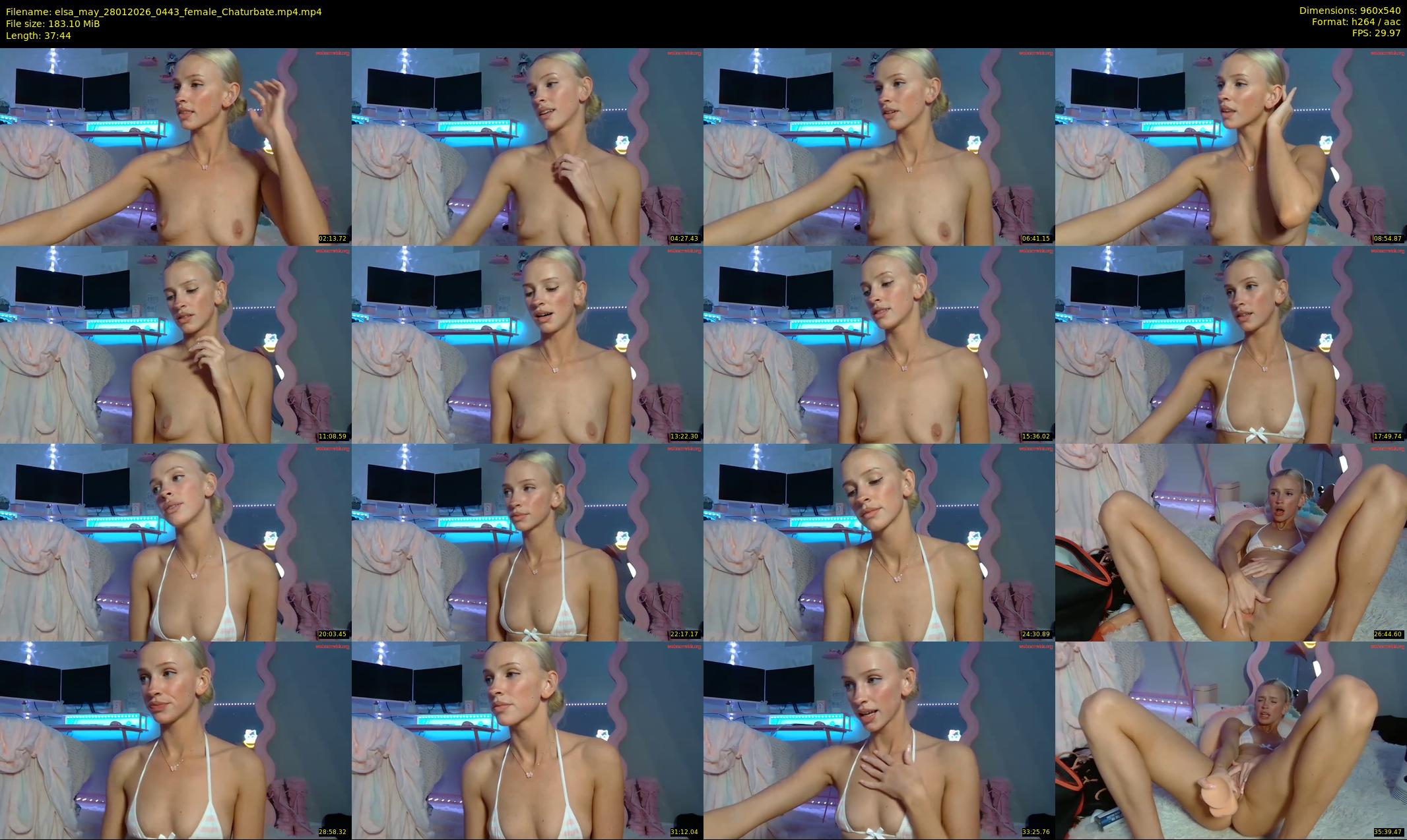 elsa_may — 38 minute Chaturbate female cam show recording, 480p, Jan 28, 2026