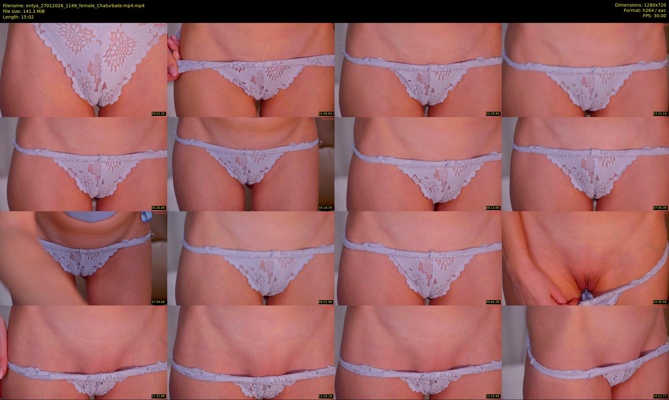 entya — 16 minute Chaturbate female cam show recording, 720p, Jan 27, 2026