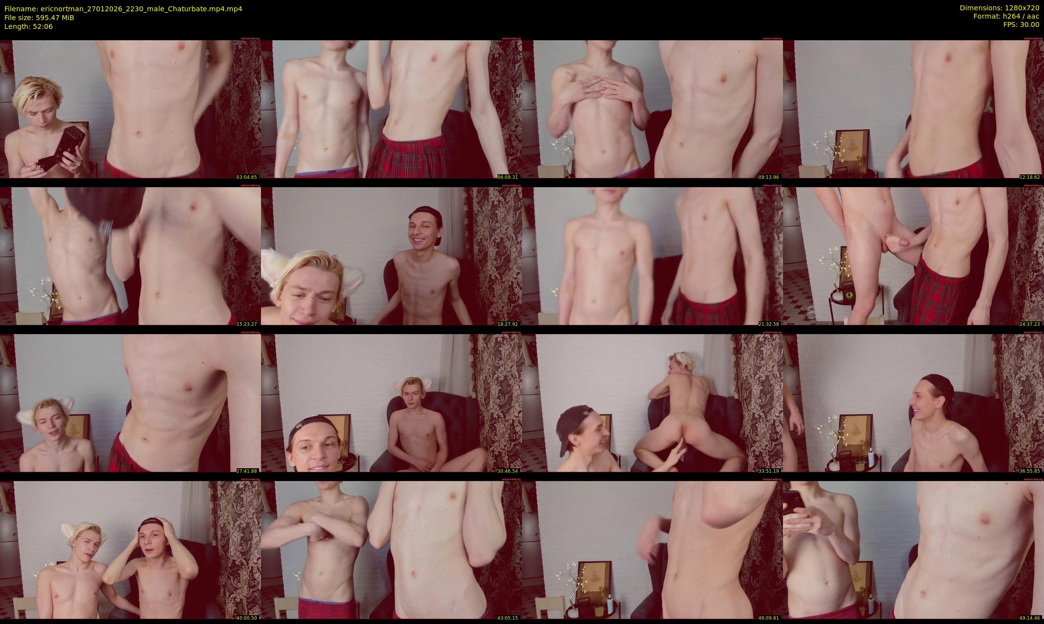 ericnortman — 53 minute Chaturbate male cam show recording, 720p, Jan 27, 2026