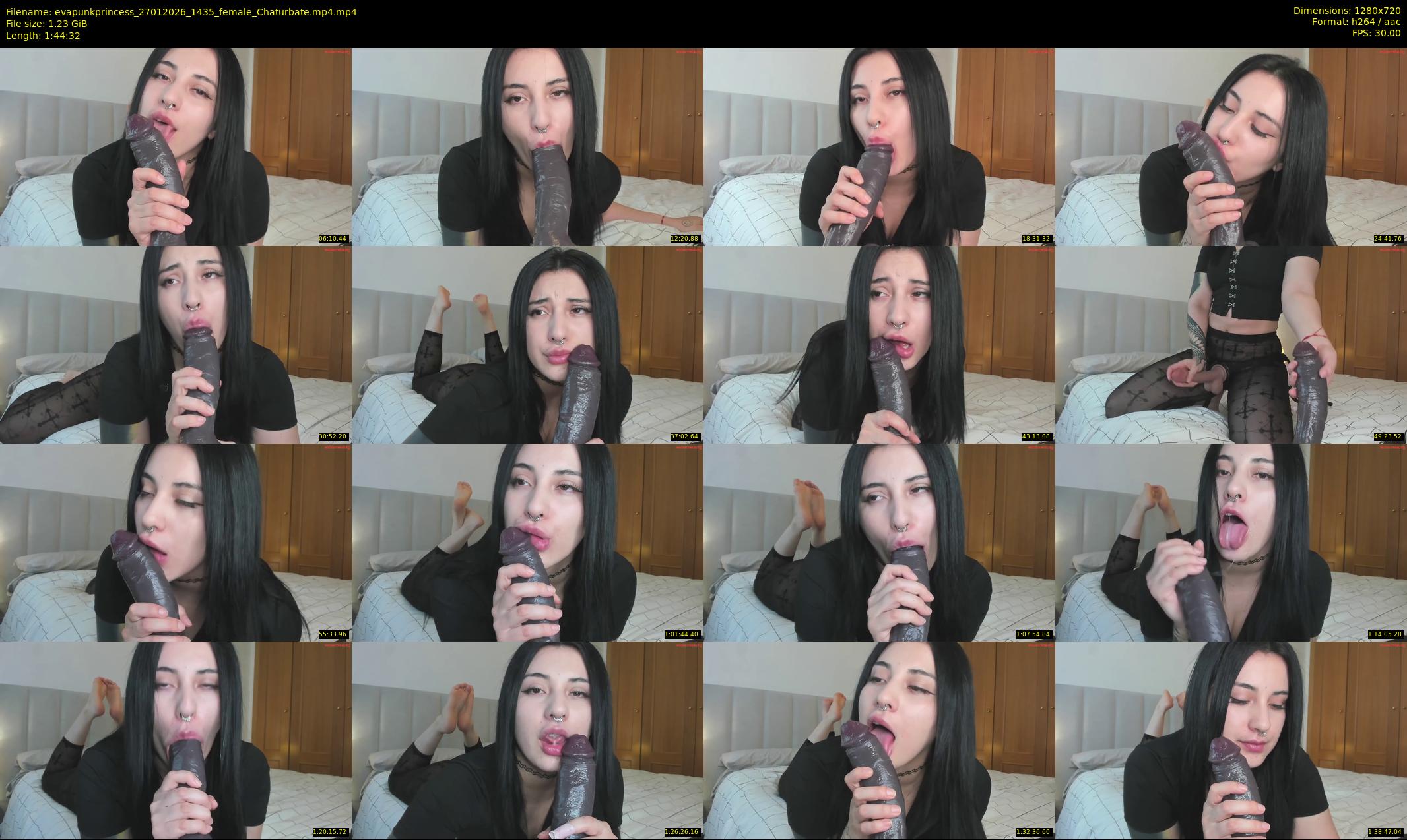 evapunkprincess — 105 minute Chaturbate female cam show recording, 720p, Jan 27, 2026