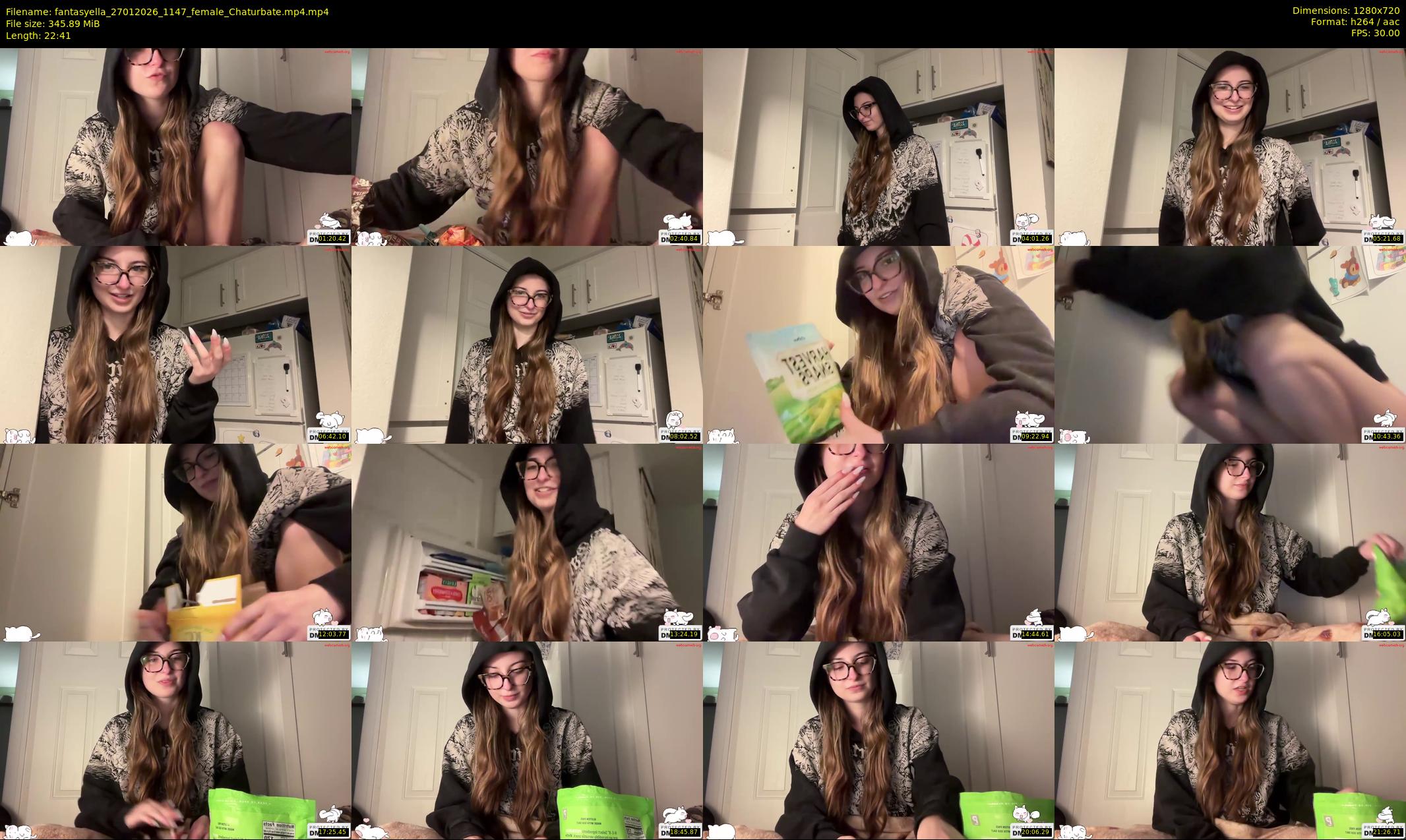 fantasyella — 23 minute Chaturbate female cam show recording, 720p, Jan 27, 2026