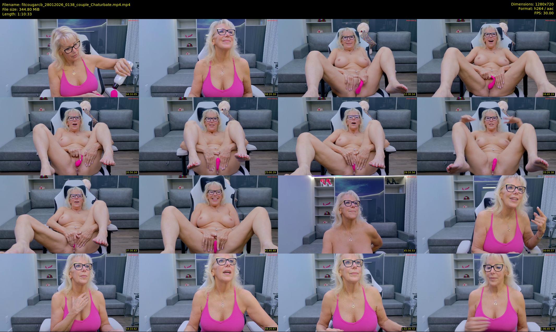 fitcougarcb — 71 minute Chaturbate female cam show recording, 720p, Jan 28, 2026