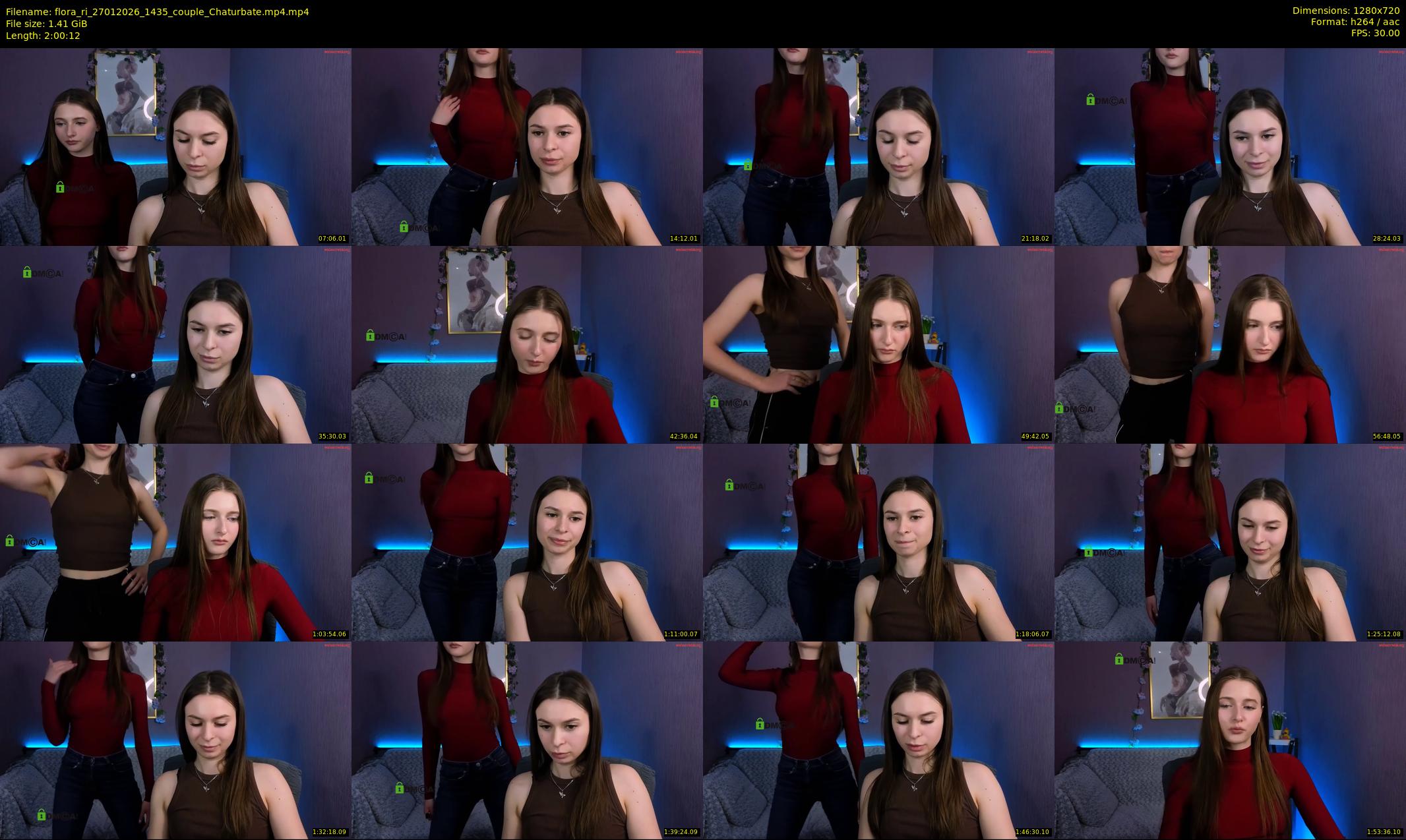 flora_ri — 121 minute Chaturbate female cam show recording, 720p, Jan 27, 2026