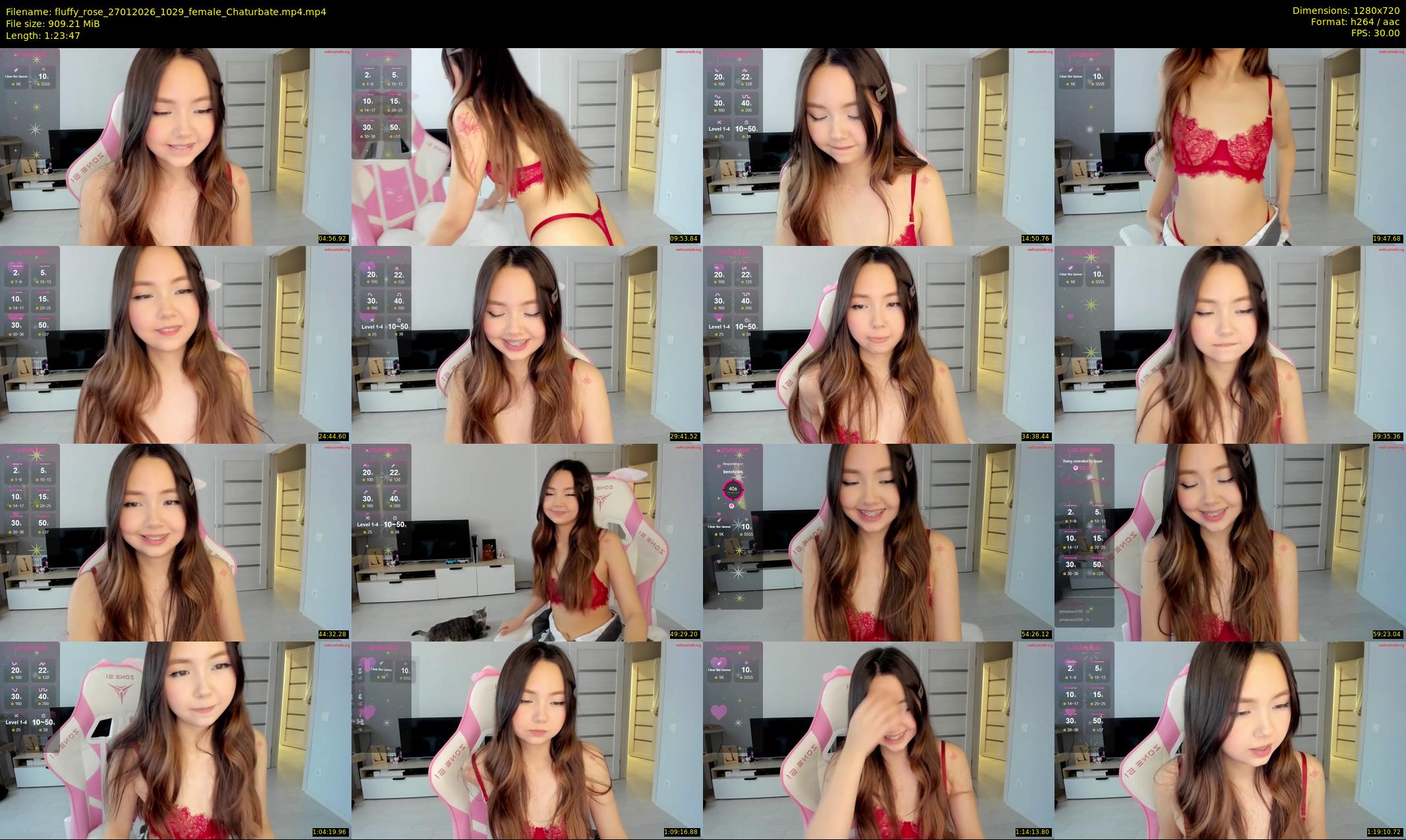 fluffy_rose — 84 minute Chaturbate female cam show recording, 720p, Jan 27, 2026