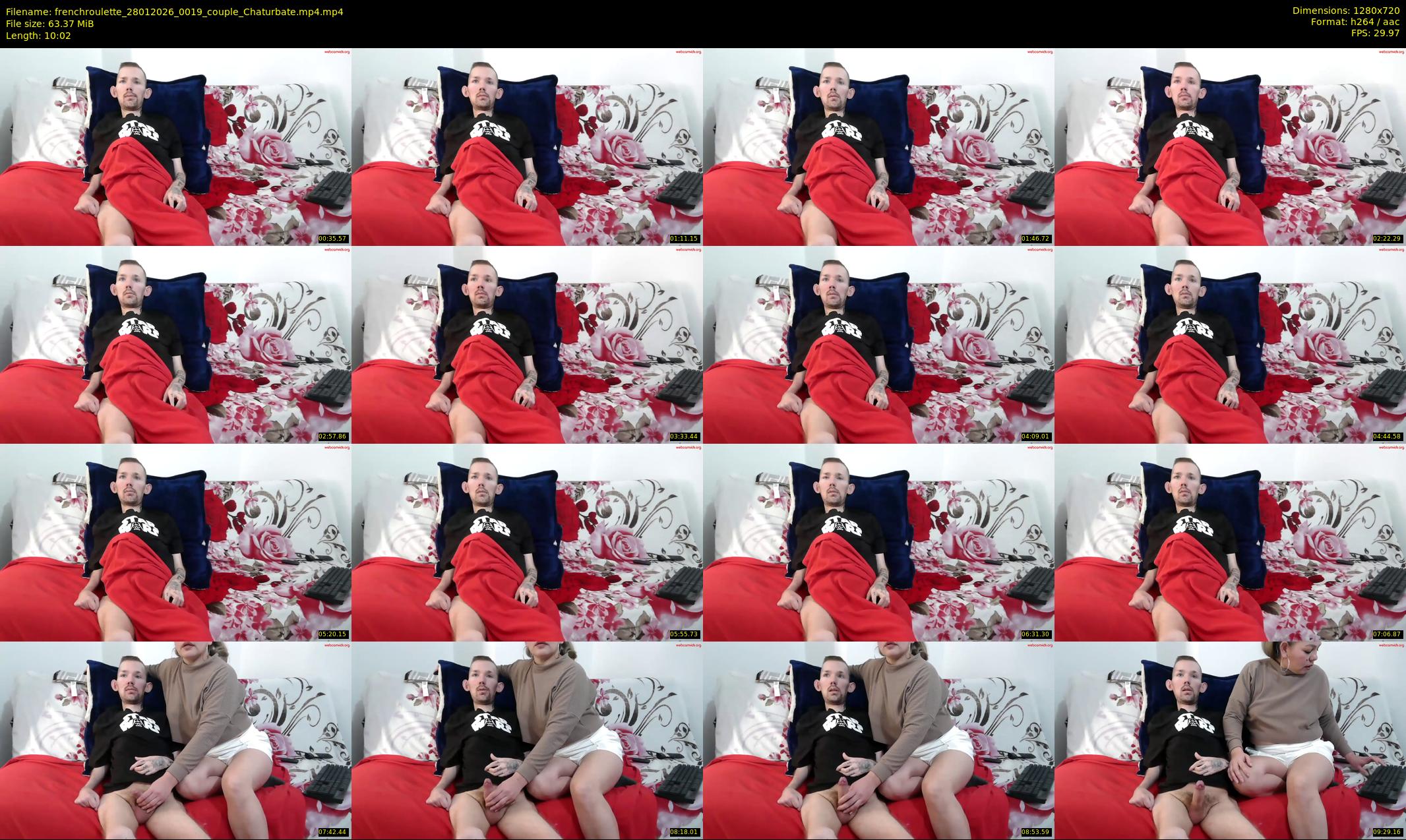 frenchroulette — 11 minute Chaturbate couple cam show recording, 720p, Jan 28, 2026