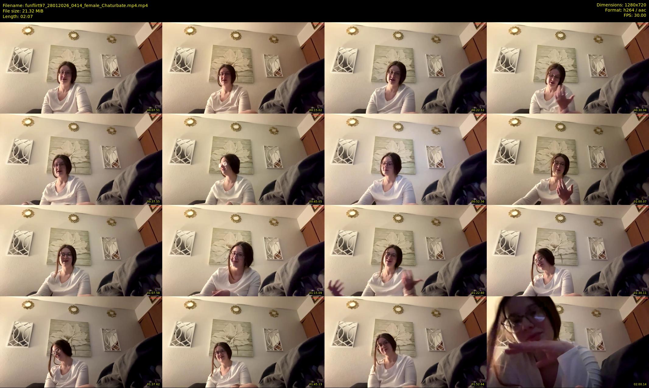 funflirt97 — 3 minute Chaturbate female cam show recording, 720p, Jan 28, 2026
