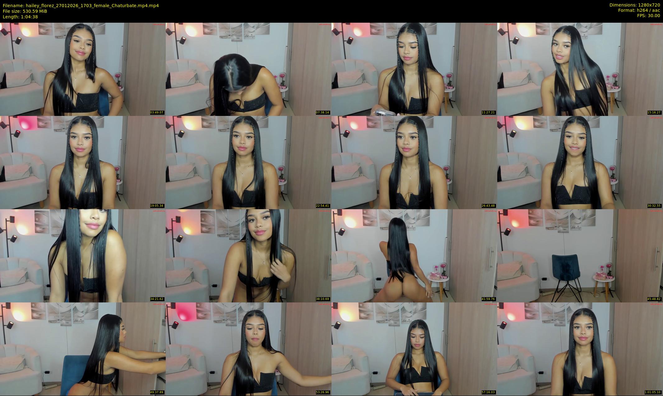 hailey_florez — 65 minute Chaturbate female cam show recording, 720p, Jan 27, 2026