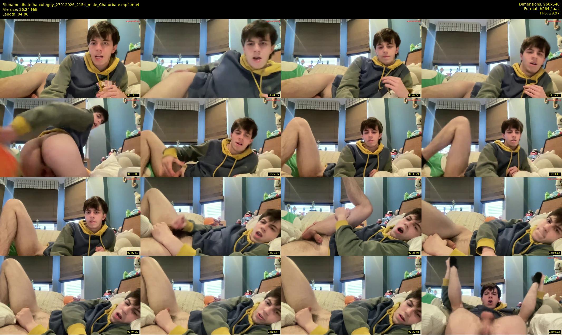 ihatethatcuteguy — 4 minute Chaturbate male cam show recording, 480p, Jan 27, 2026