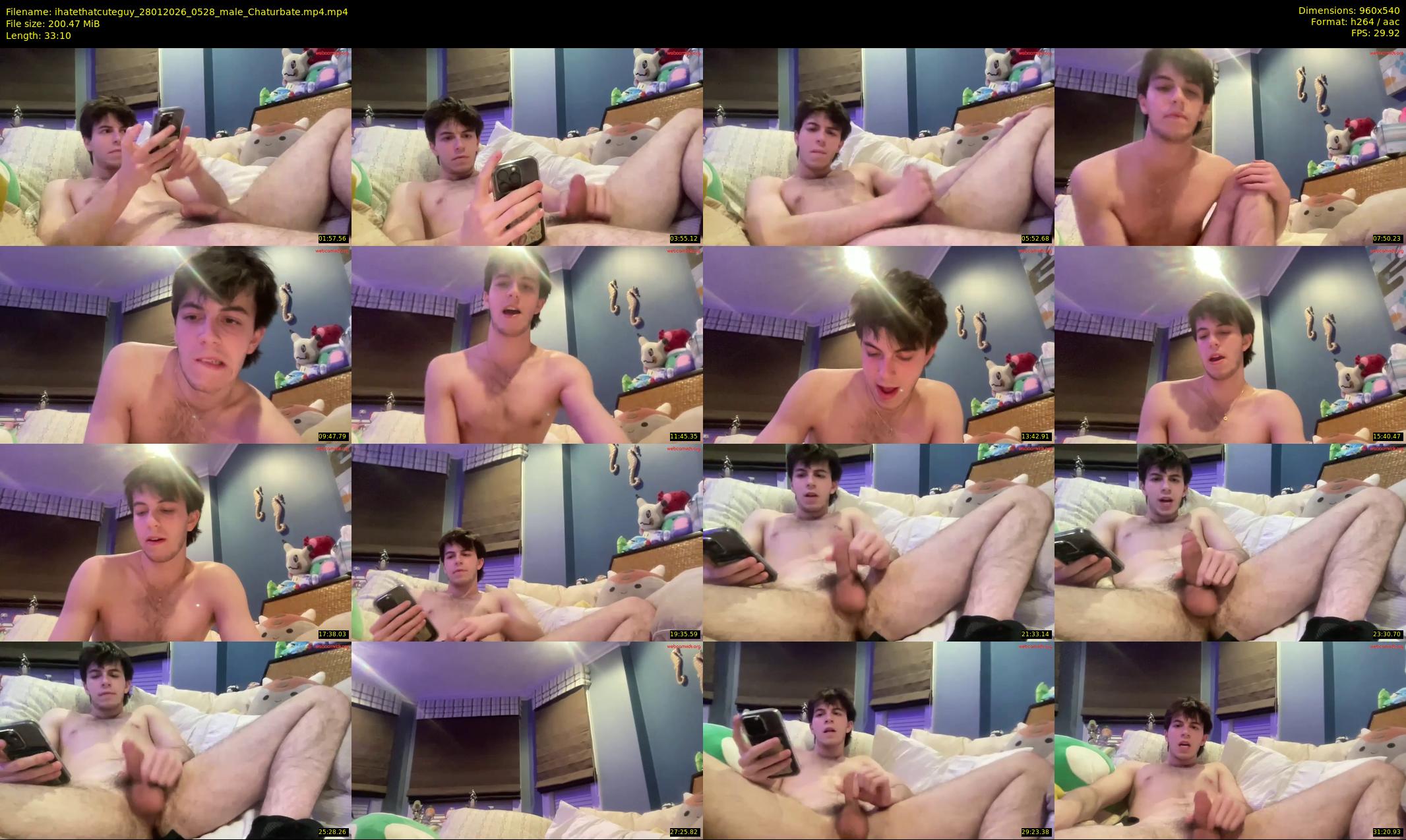 ihatethatcuteguy — 34 minute Chaturbate male cam show recording, 480p, Jan 28, 2026