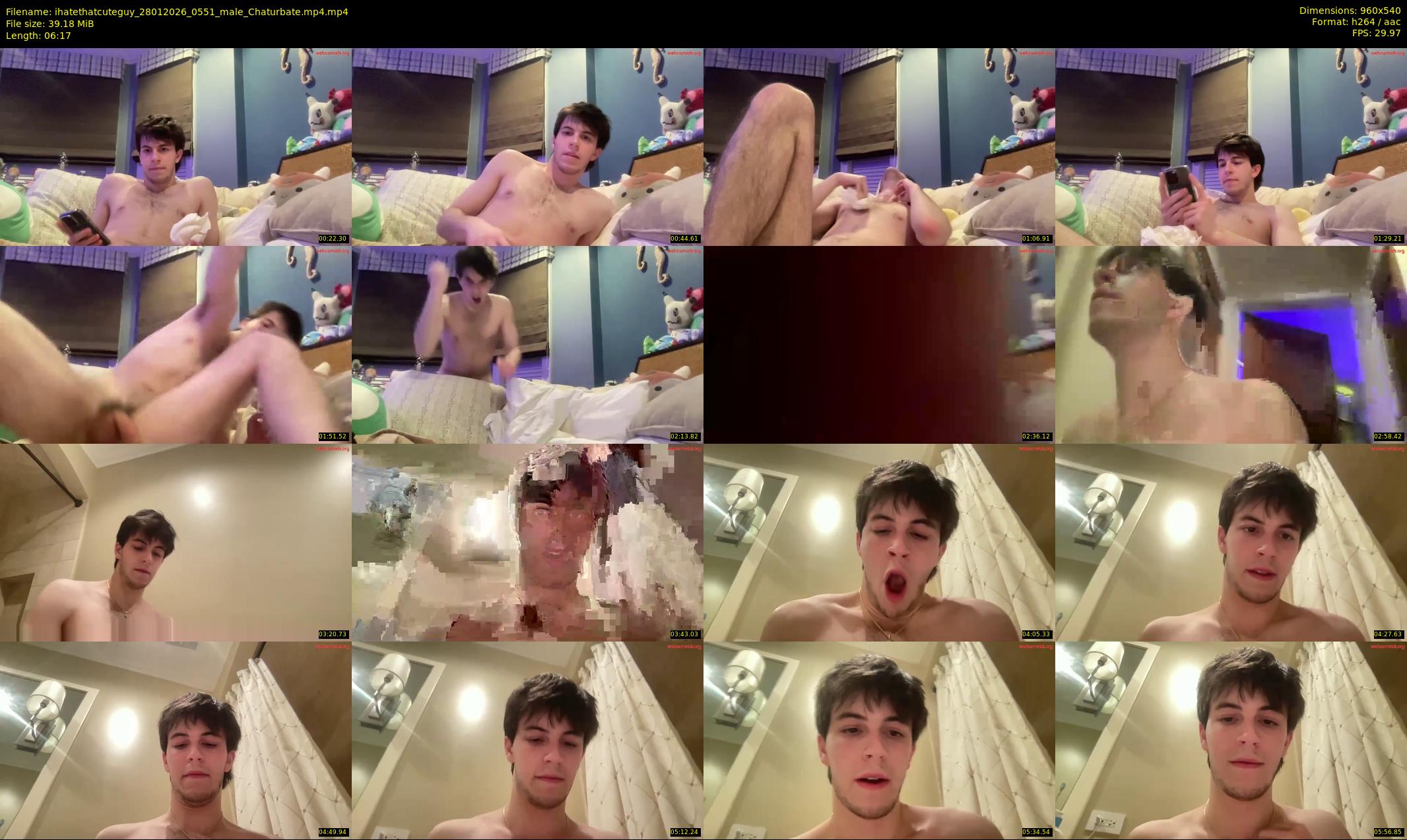 ihatethatcuteguy — 7 minute Chaturbate male cam show recording, 480p, Jan 28, 2026