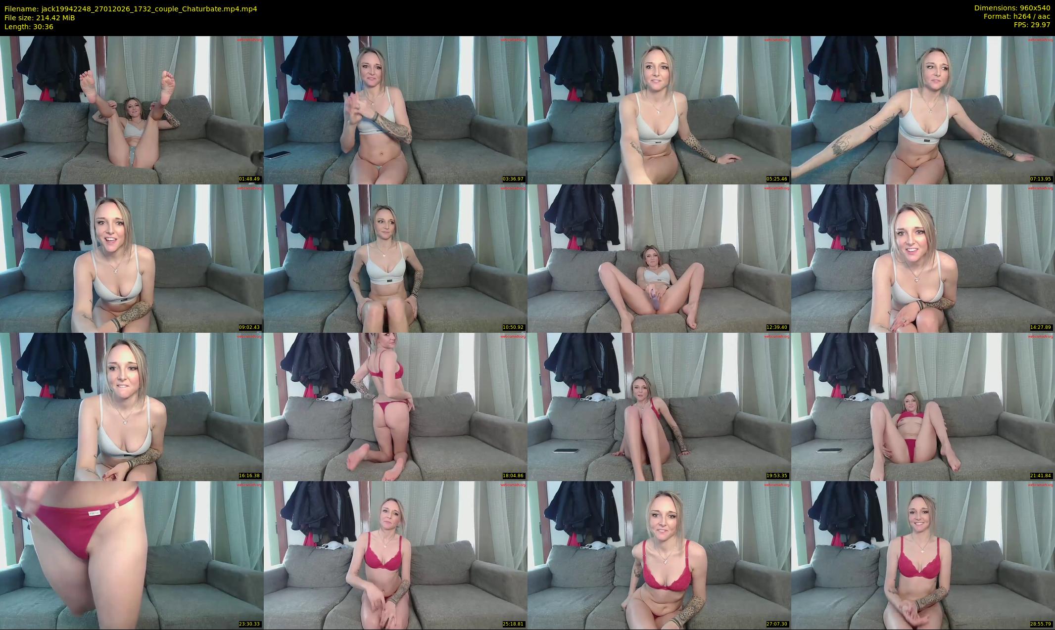 jack19942248 — 31 minute Chaturbate couple cam show recording, 480p, Jan 27, 2026