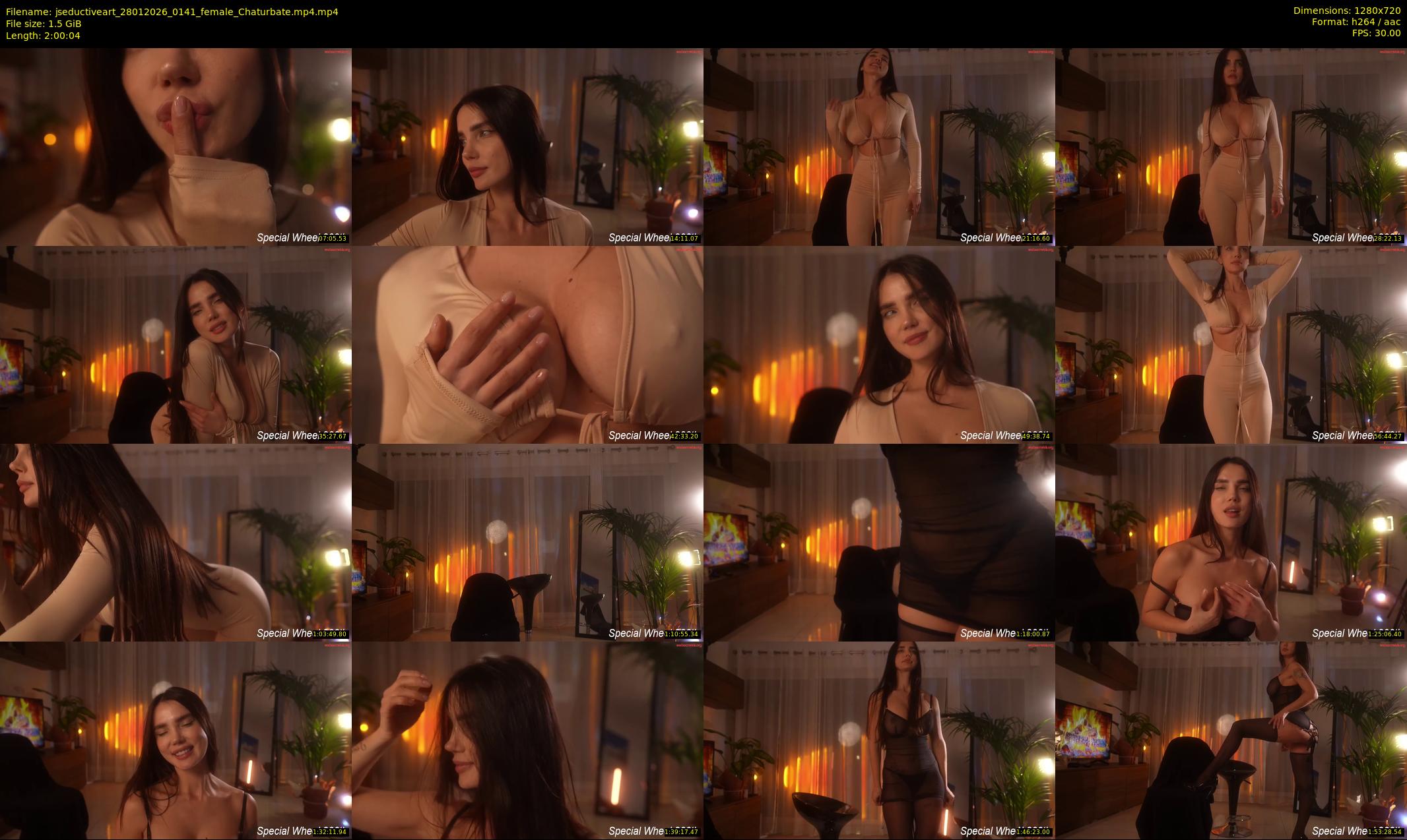 jseductiveart — 121 minute Chaturbate female cam show recording, 720p, Jan 28, 2026