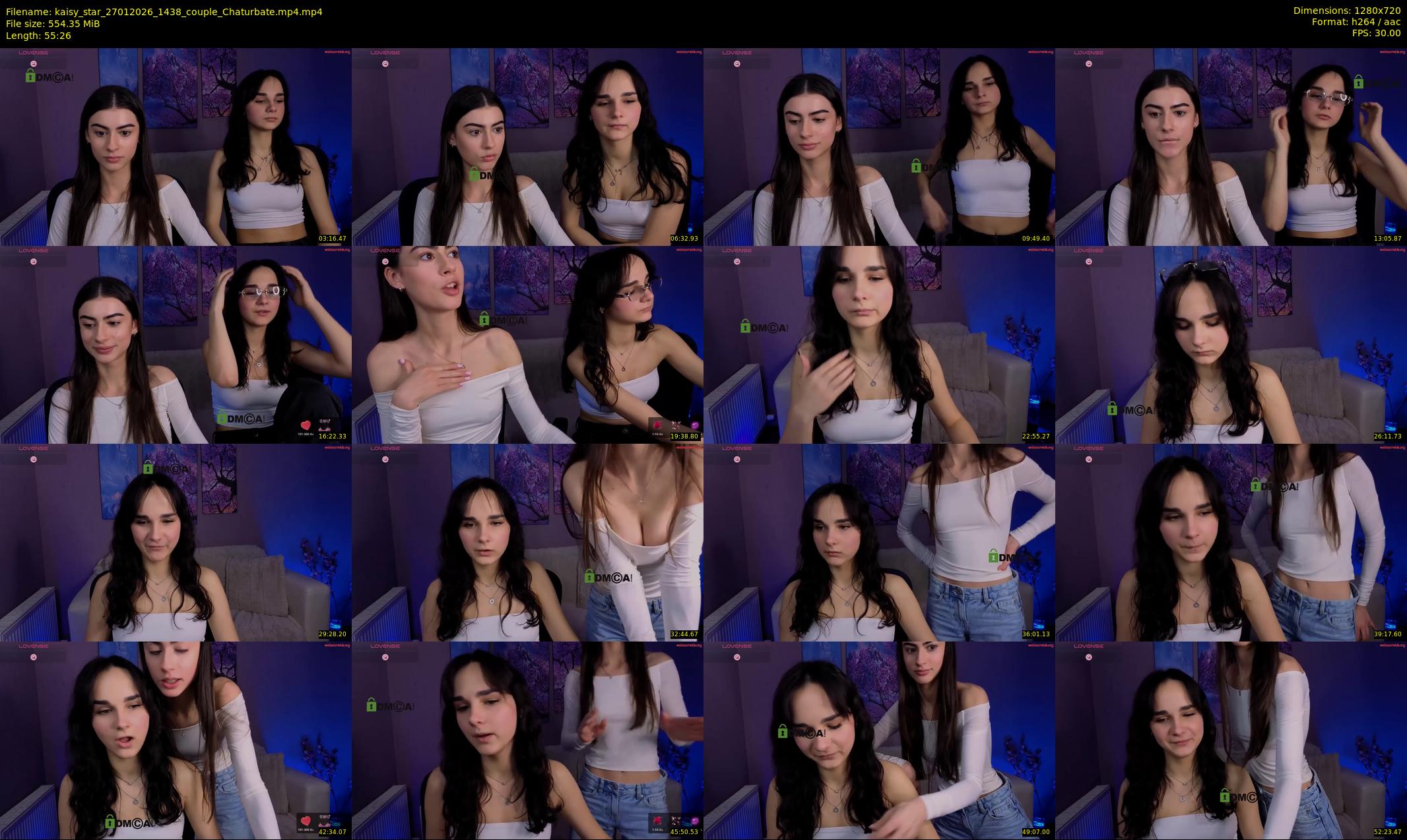 kaisy_star — 56 minute Chaturbate female cam show recording, 720p, Jan 27, 2026
