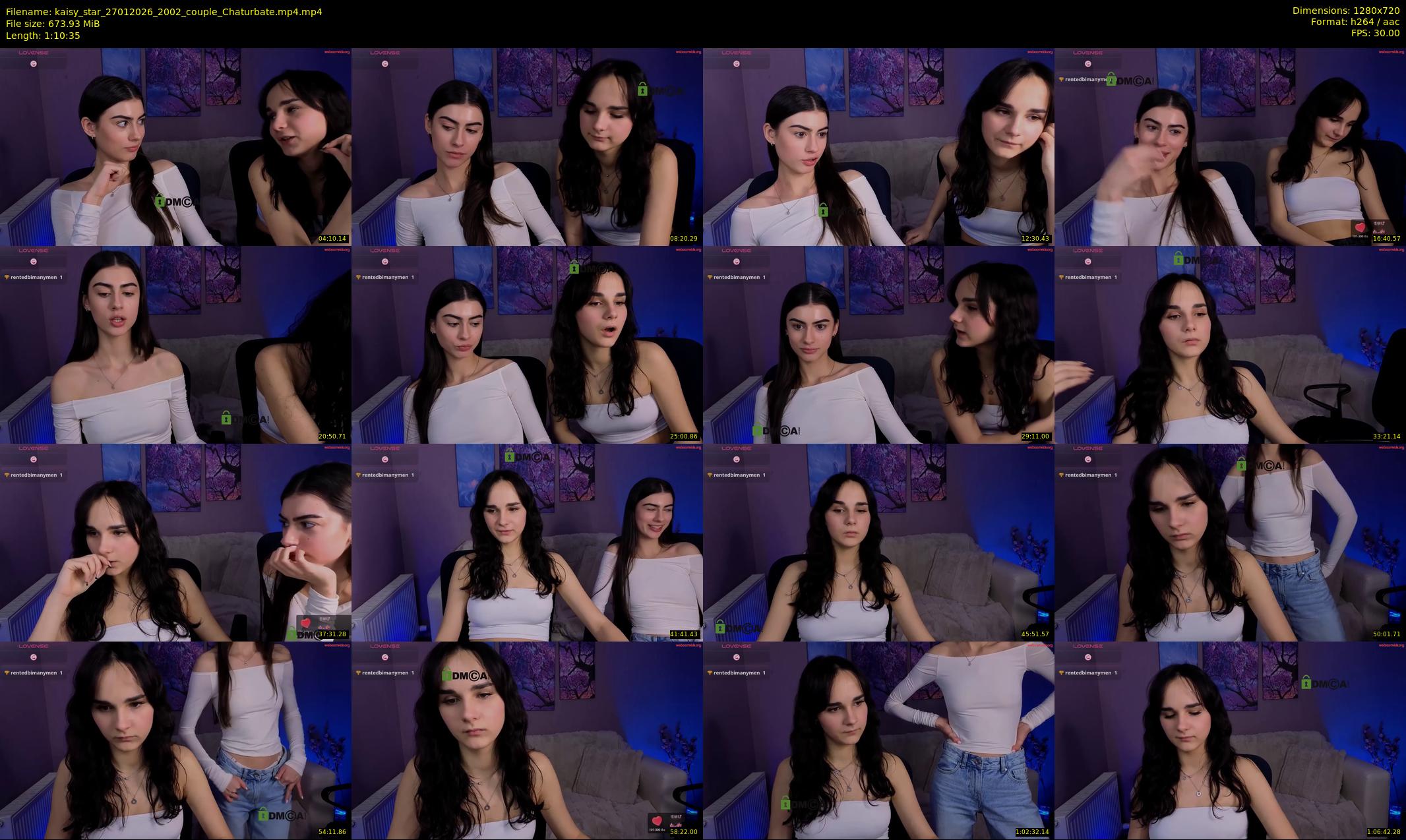 kaisy_star — 71 minute Chaturbate female cam show recording, 720p, Jan 27, 2026