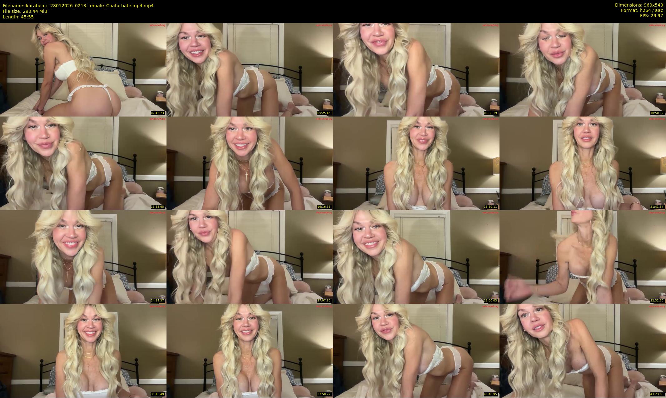 karabearr — 46 minute Chaturbate female cam show recording, 480p, Jan 28, 2026