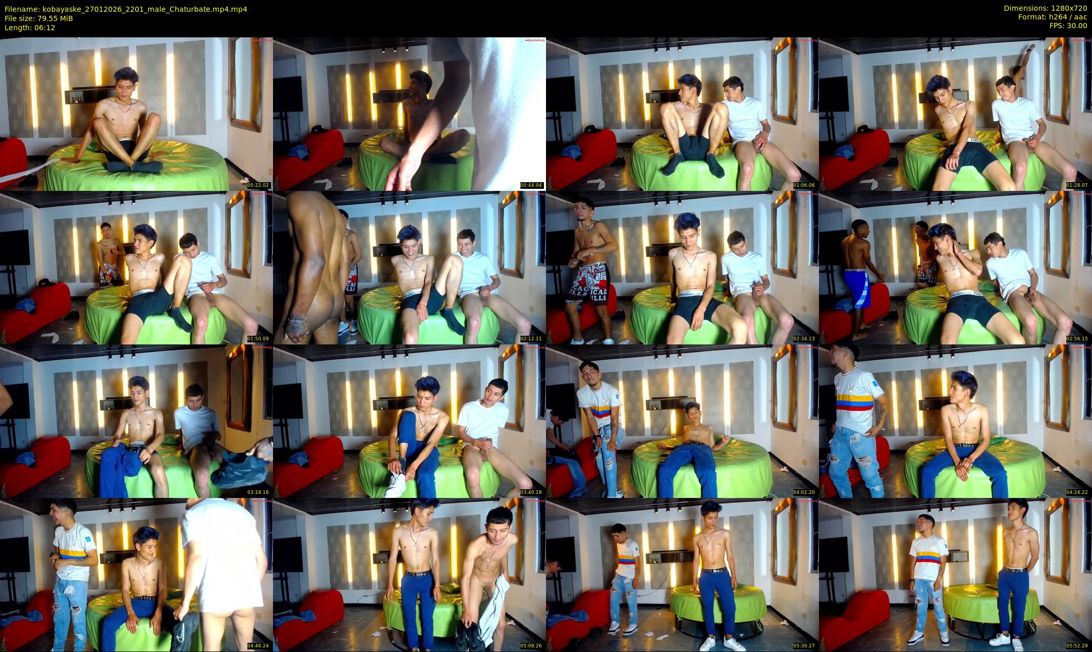 kobayaske — 7 minute Chaturbate male cam show recording, 720p, Jan 27, 2026